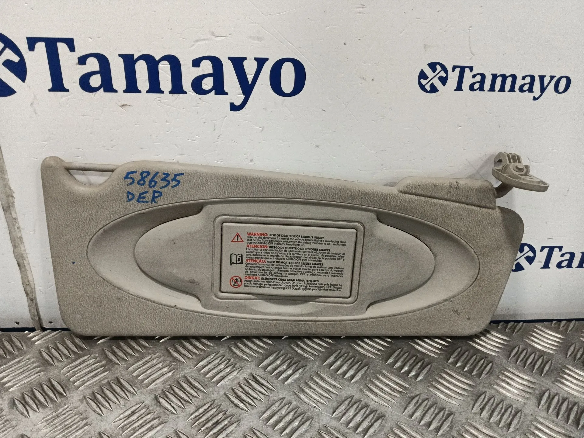 Parasol Derecho para Renault Kangoo