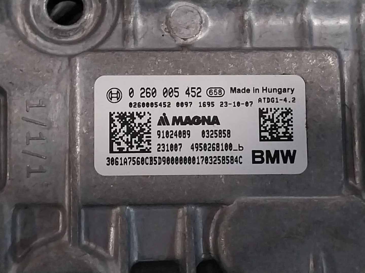 Centralita Motor Uce para Bmw 2 Active Tourer (U06)