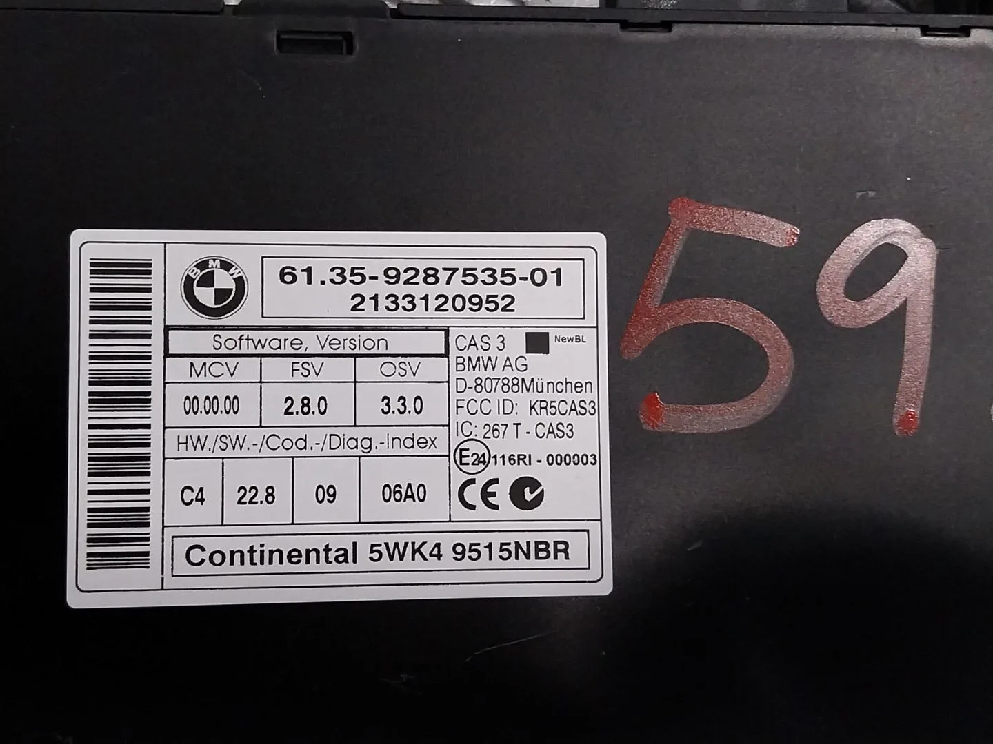 Modulo Electronico para Mini Mini Countryman (R60)