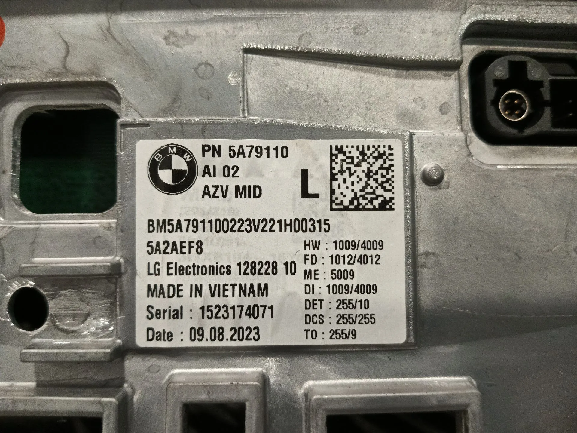 Pantalla Multifuncion para Bmw 2 Active Tourer (U06)