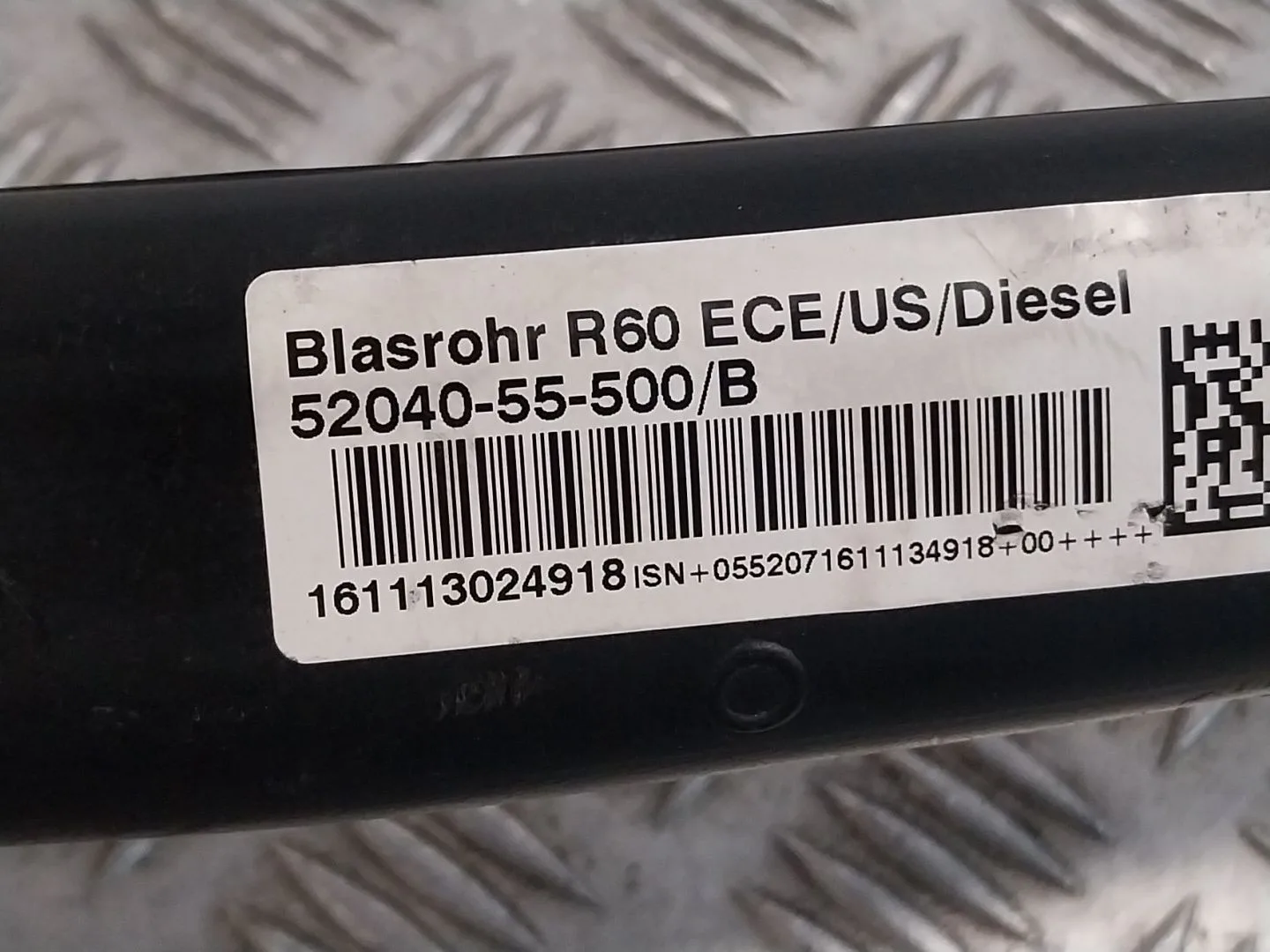 Tubo para Mini Mini Countryman (R60)