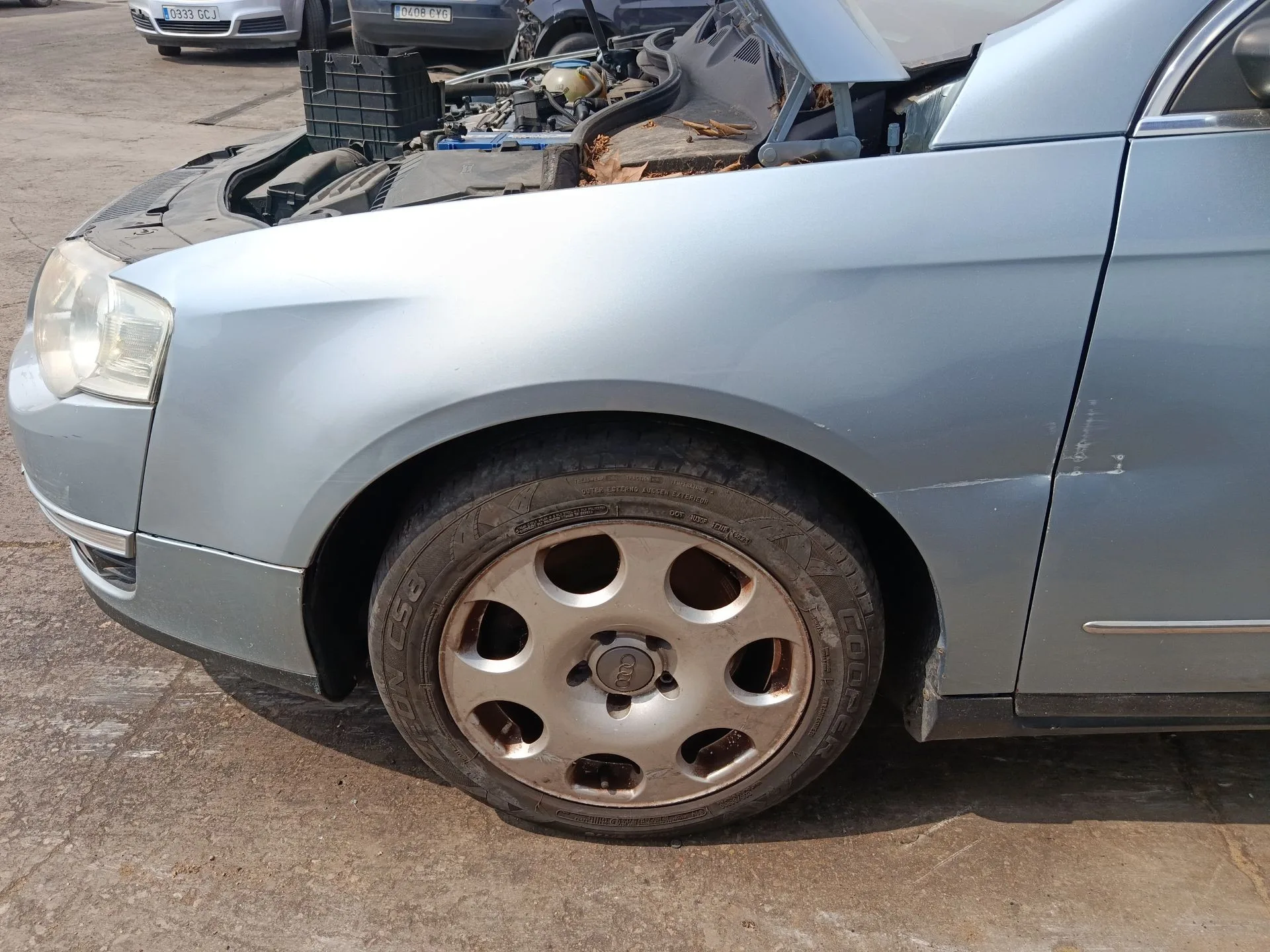 Aleta Delantera Izquierda para Volkswagen Passat B6 (3C2)
