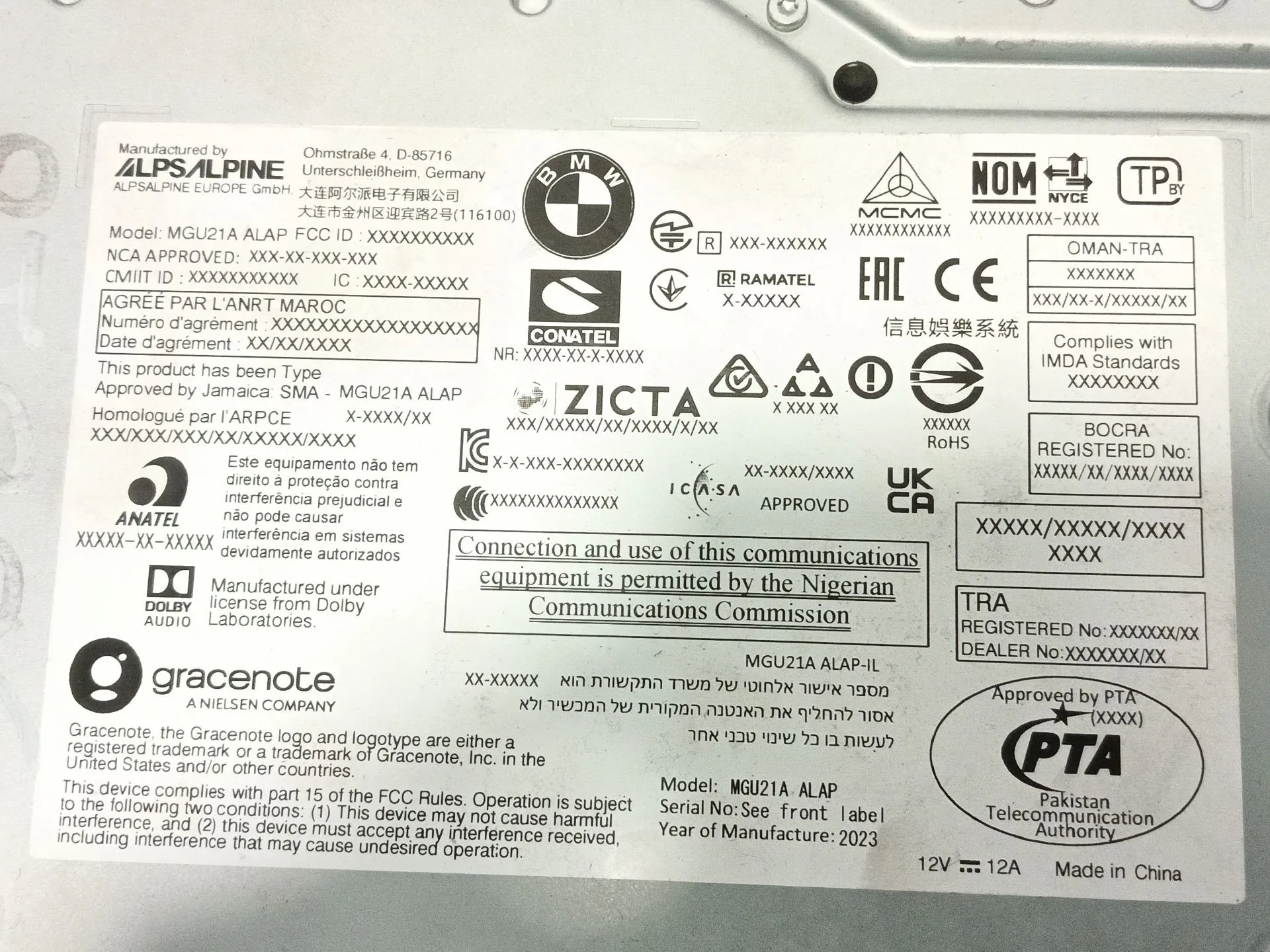 Modulo Electronico para Bmw 2 Active Tourer (U06)