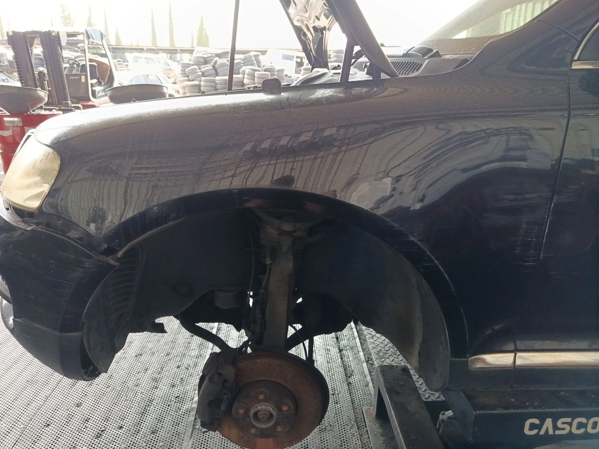 Aleta Delantera Izquierda para Volkswagen Touareg (7La)
