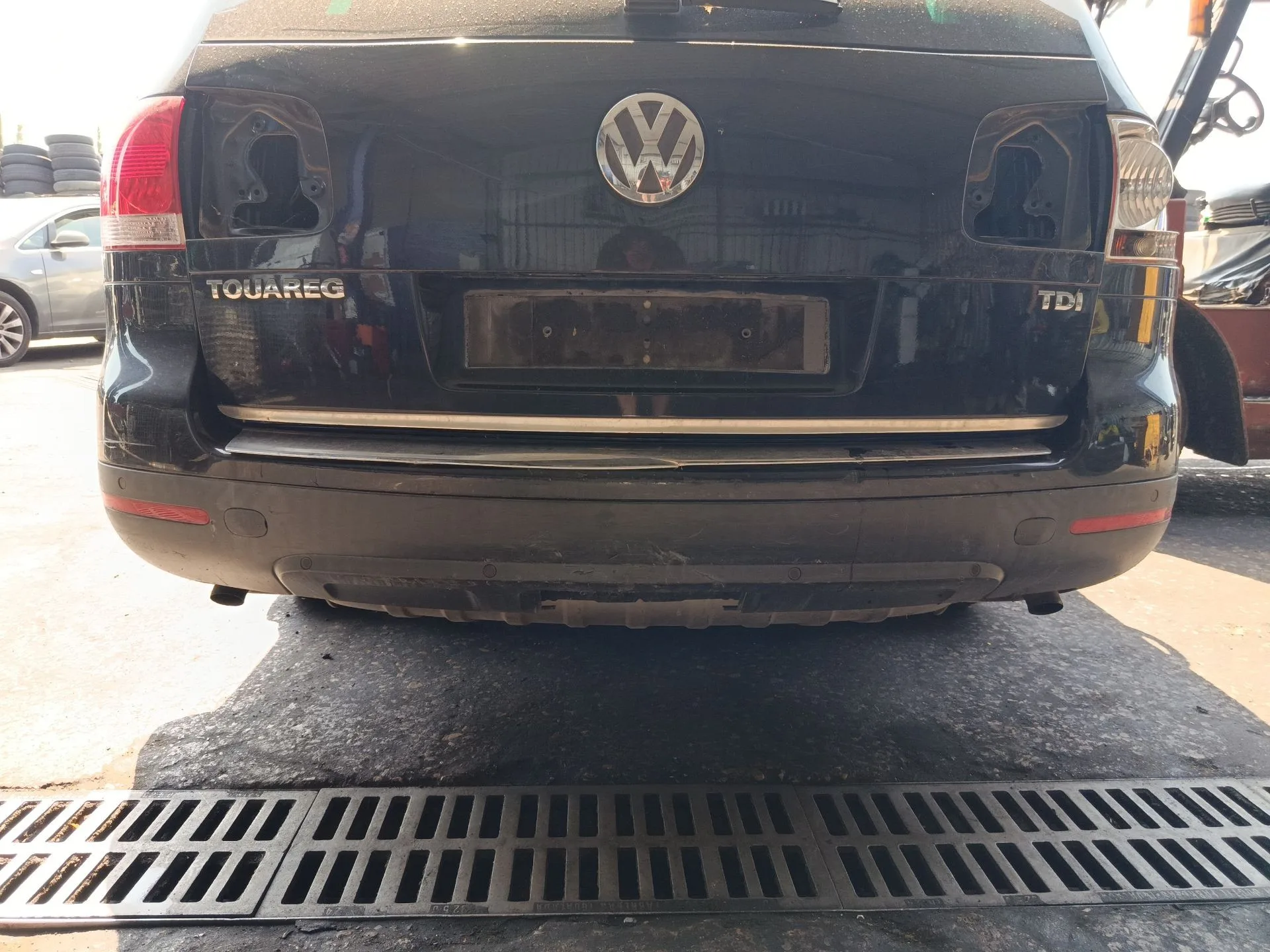 Paragolpes Trasero para Volkswagen Touareg (7La)