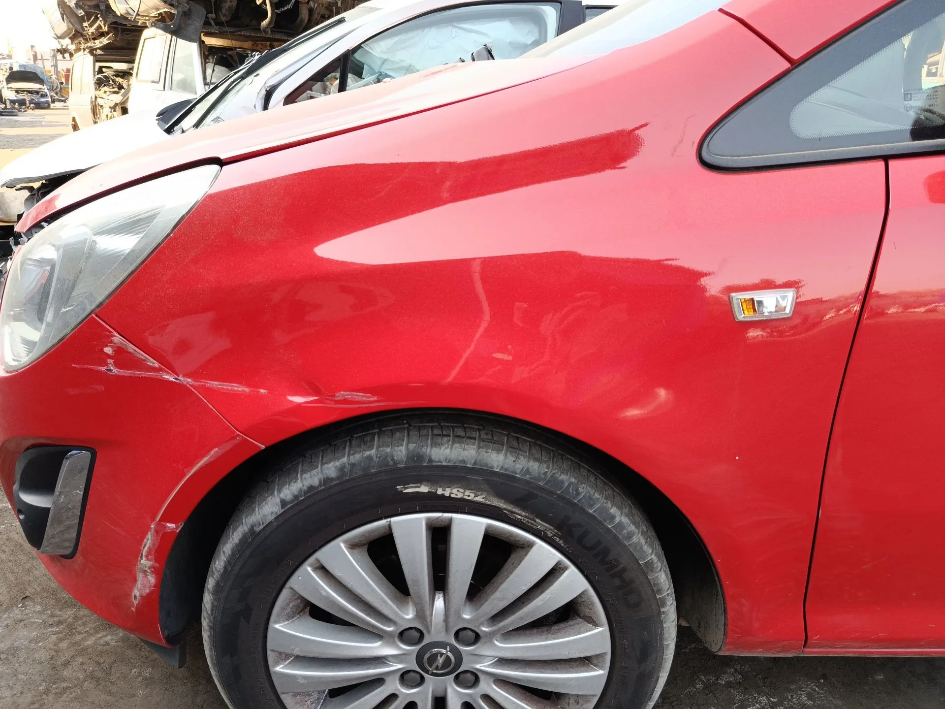 Aleta Delantera Izquierda para Opel Corsa D (S07)