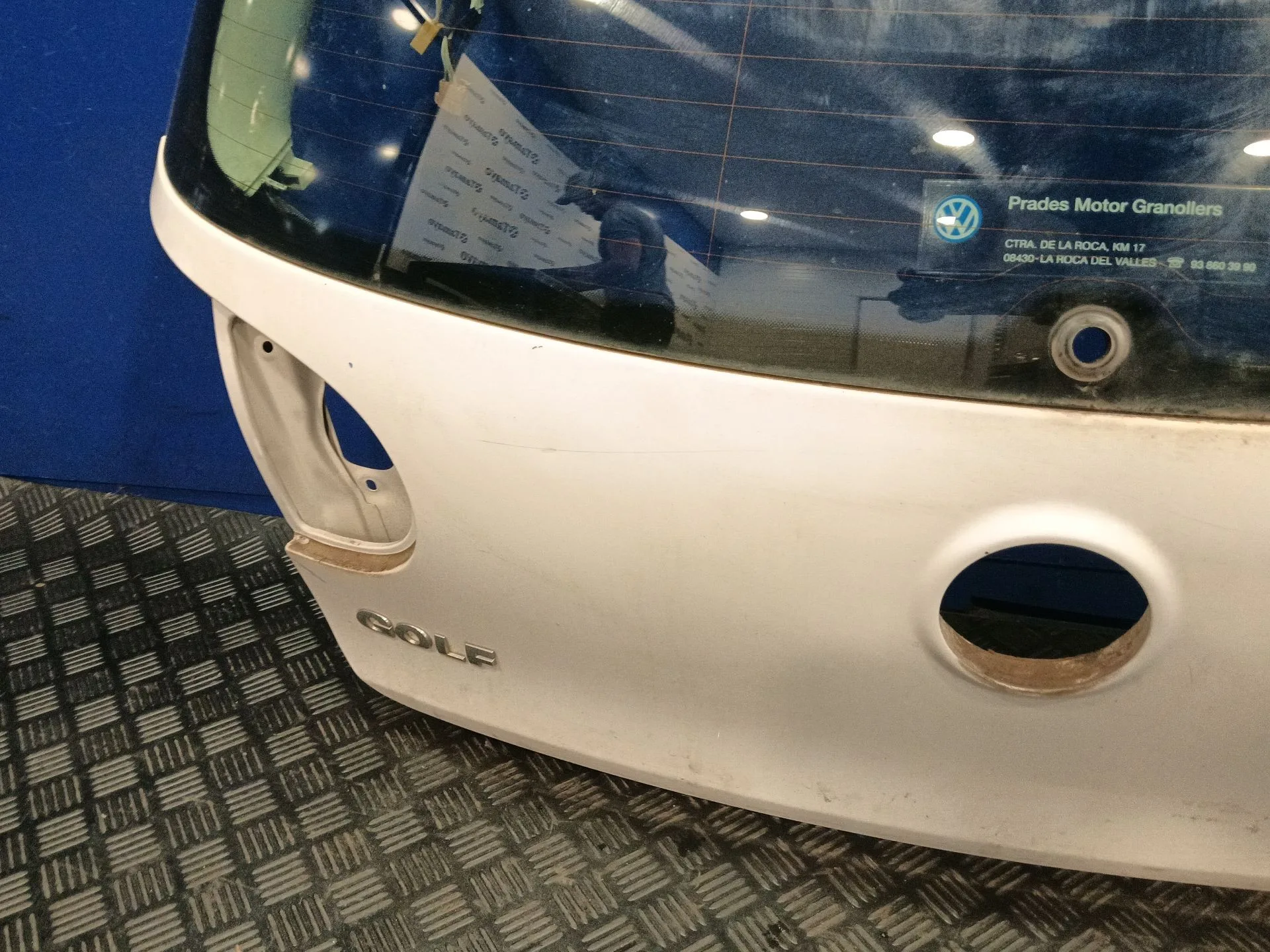 Porton Trasero para Volkswagen Golf V Berlina (1K1)