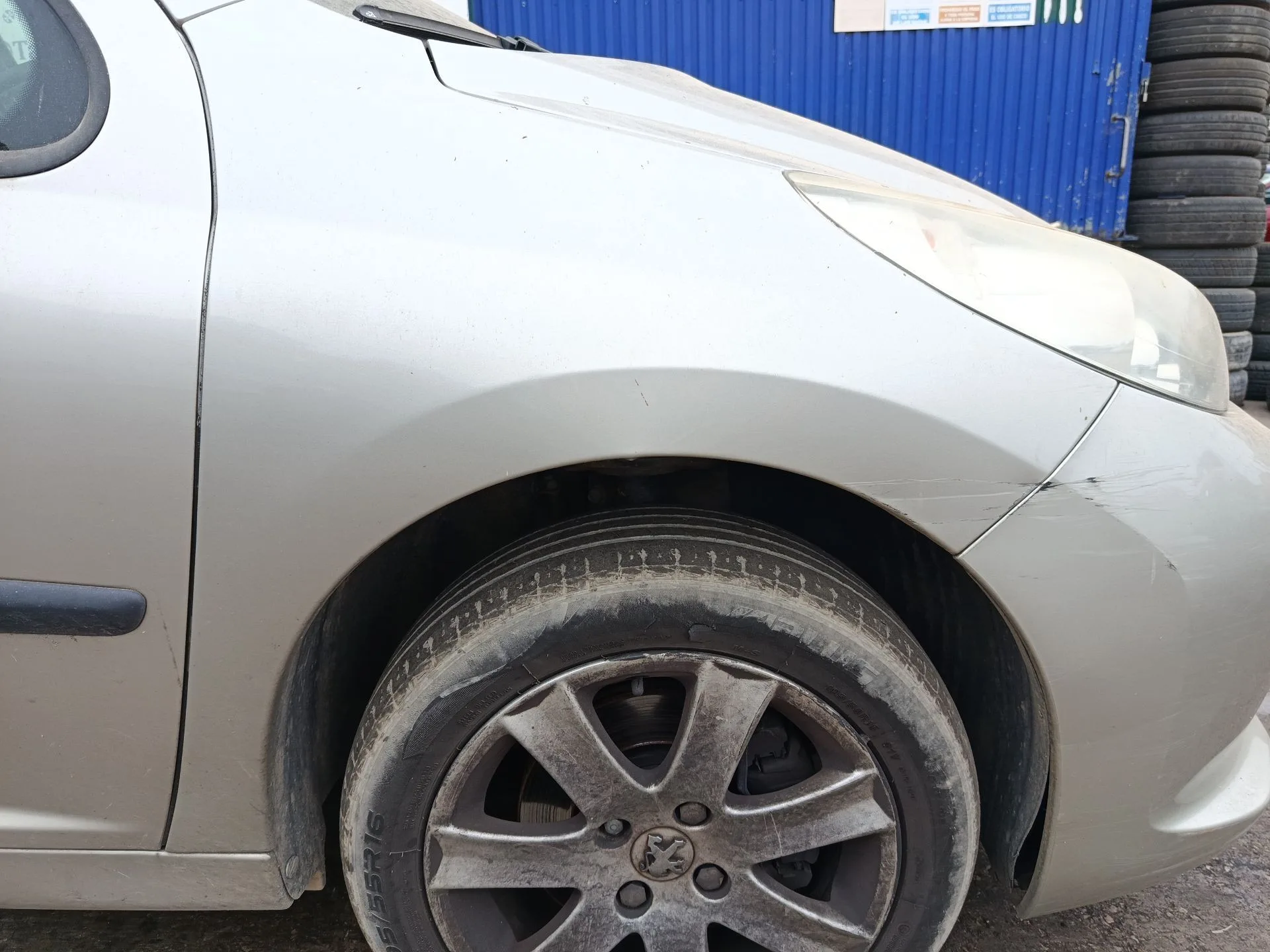 Aleta Delantera Derecha para Peugeot 207 Sw (Wk_)
