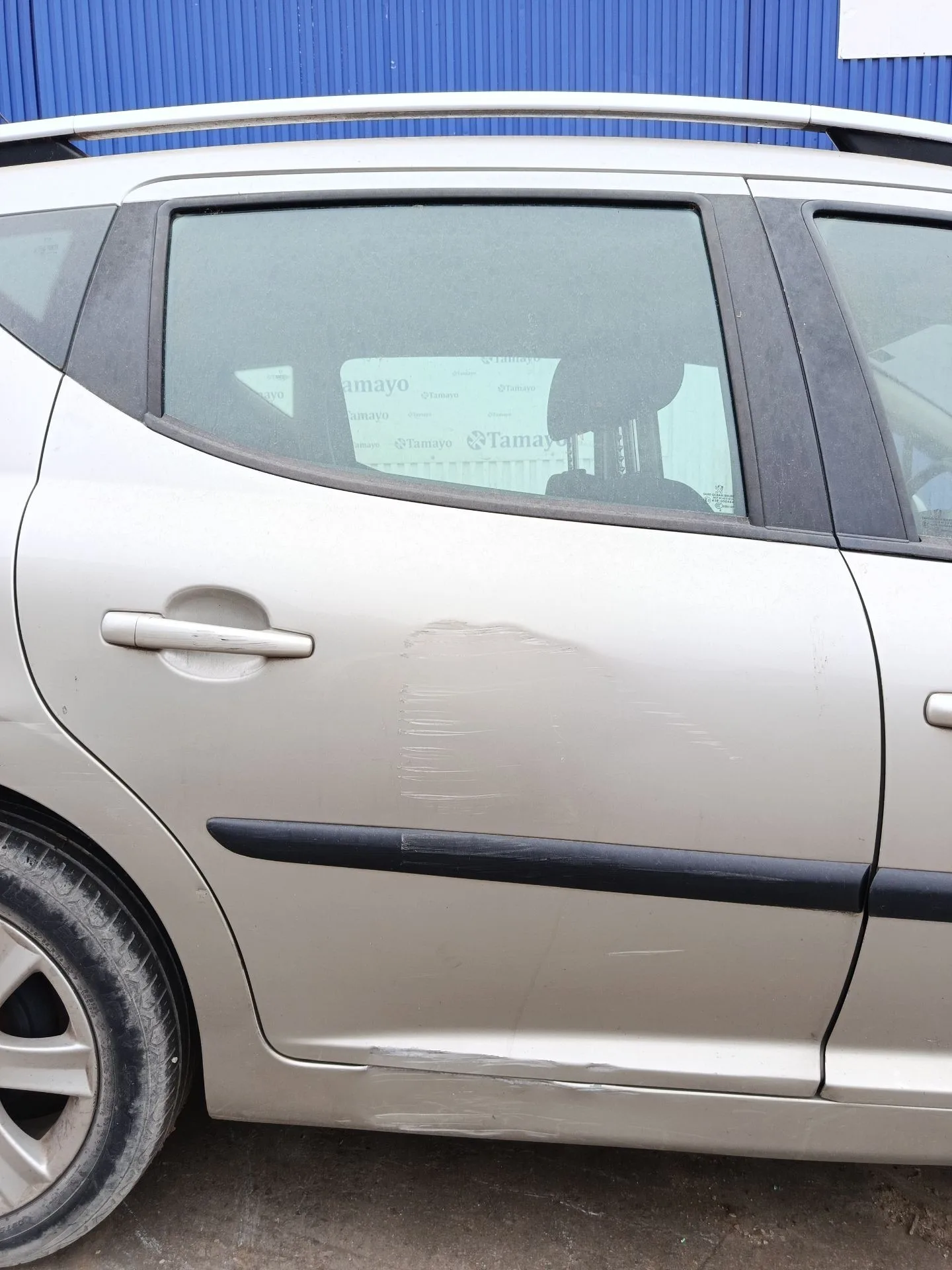 Puerta Trasera Derecha para Peugeot 207 Sw (Wk_)