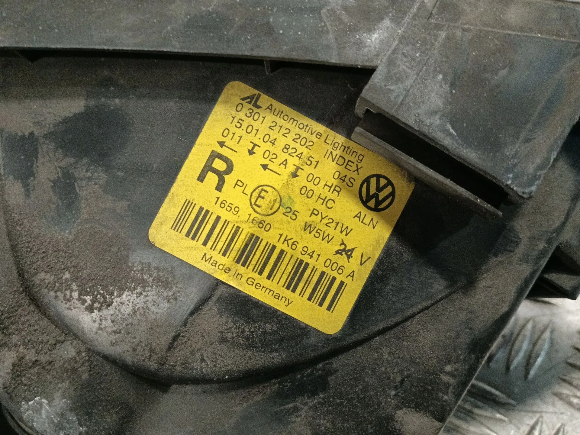 Faro Derecho para Volkswagen Golf V (1K1)
