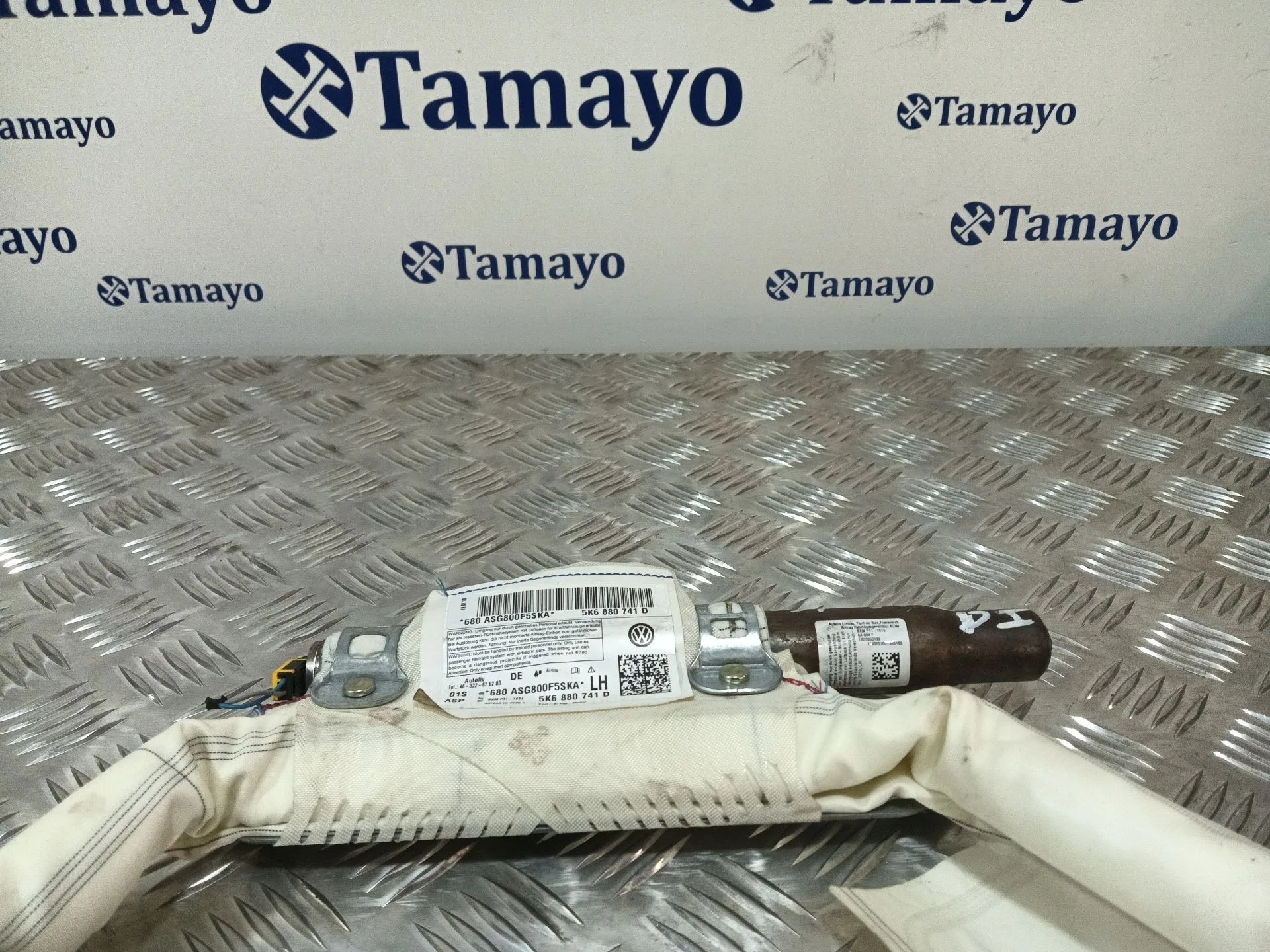 Airbag Cortina Delantero Izquierdo para Volkswagen Golf Vi (5K1)
