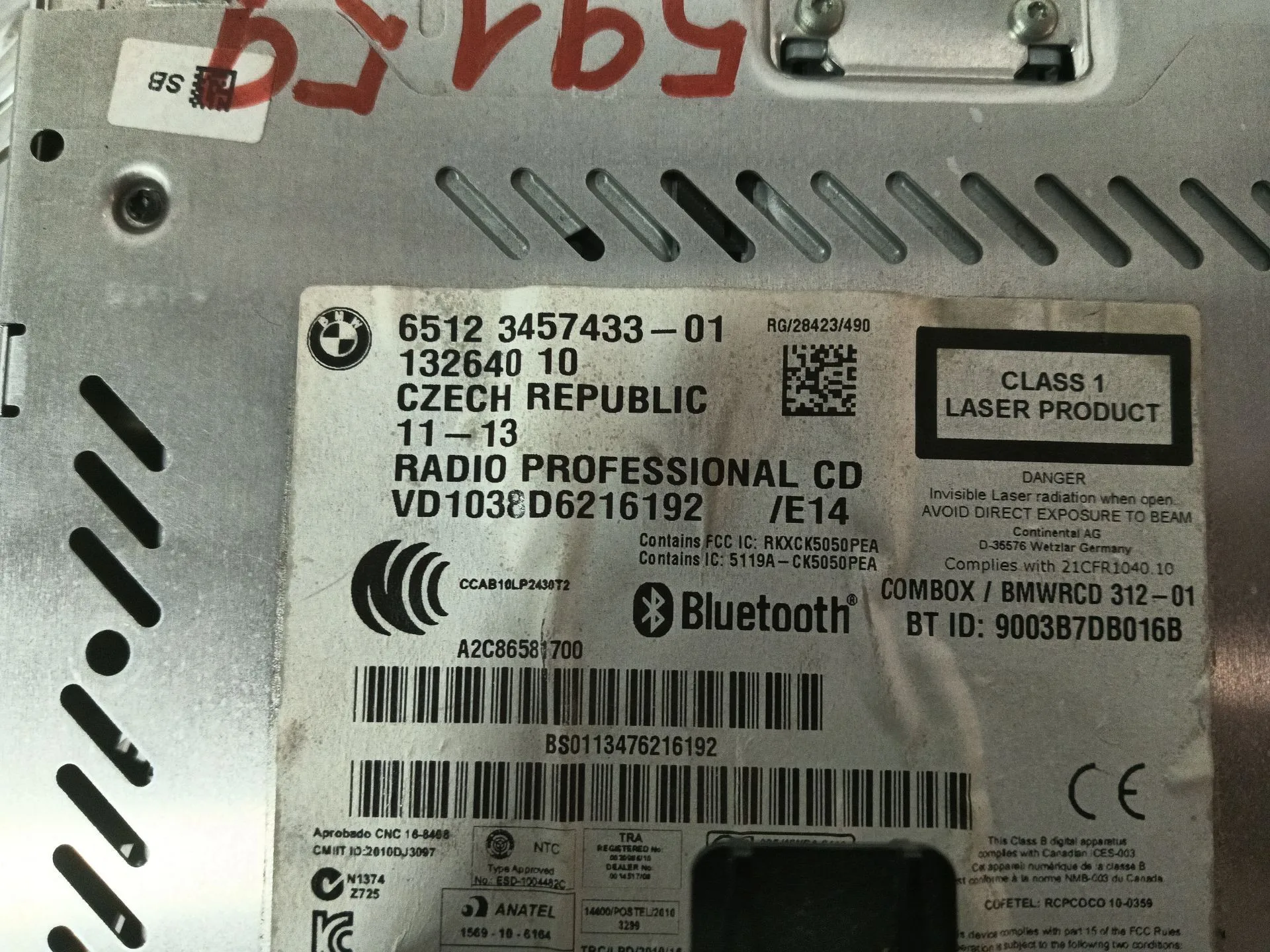 Sistema Audio / Radio Cd para Mini Mini Countryman (R60)