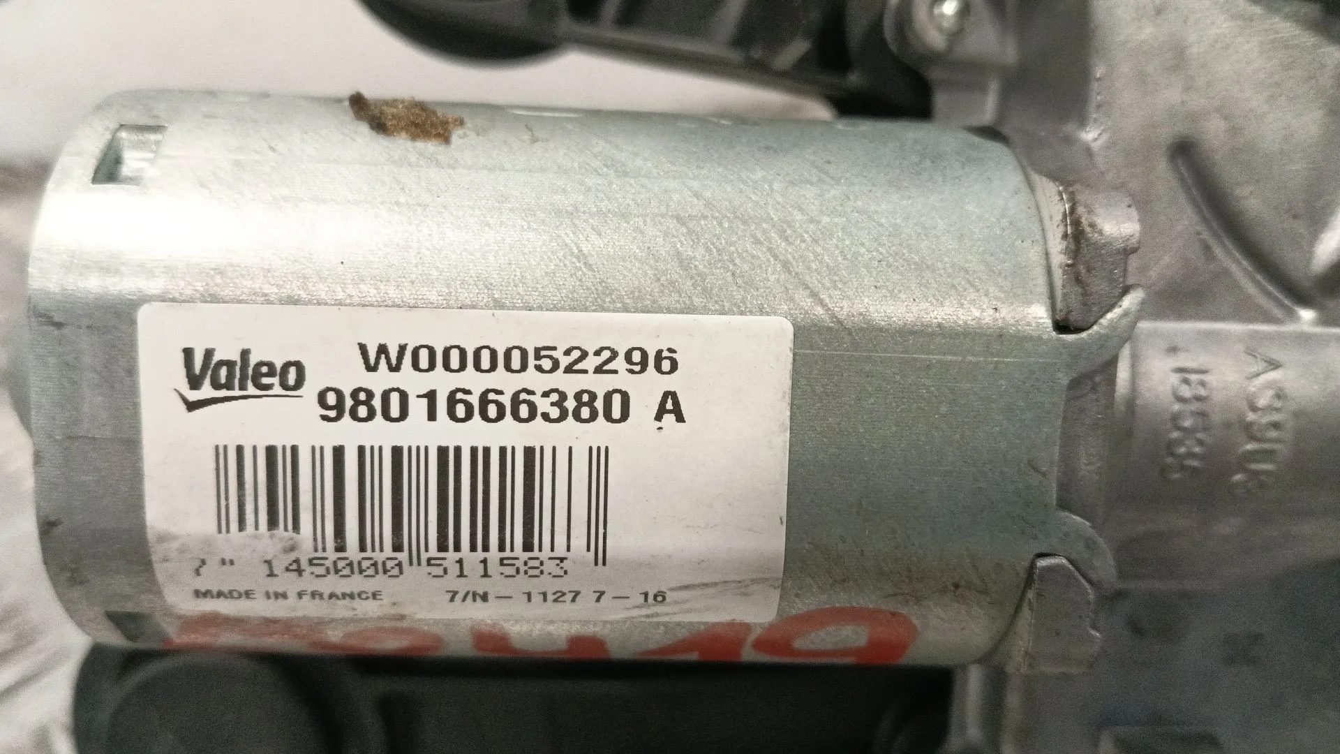 Motor Limpia Trasero para Citroën C4 Cactus