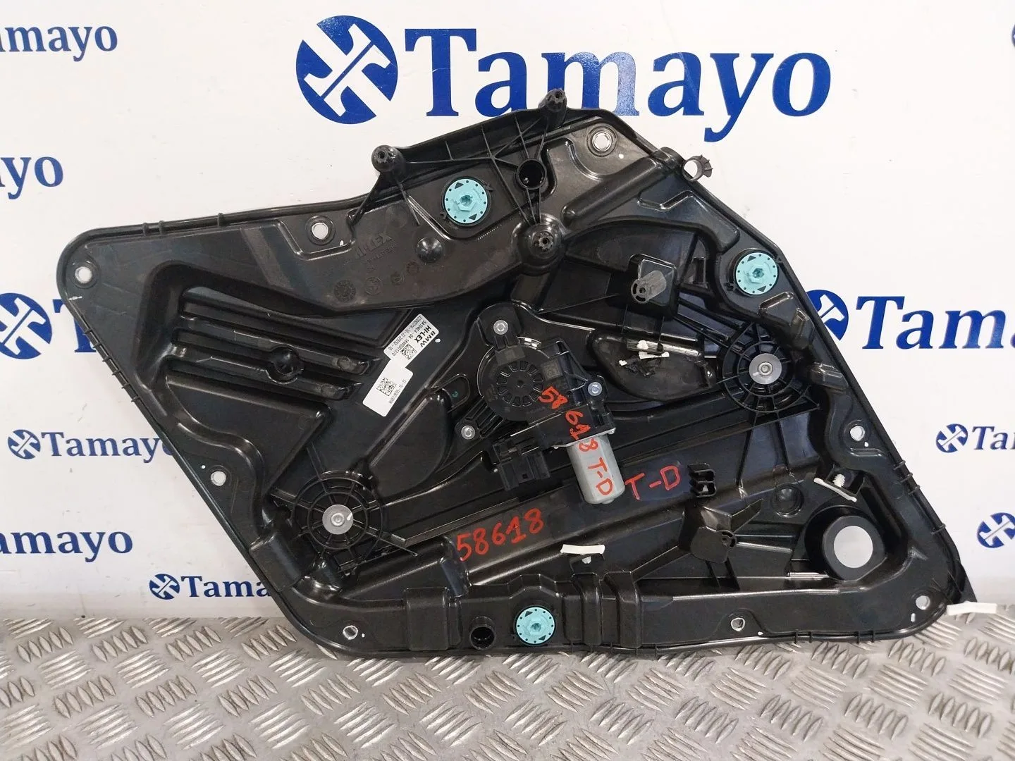 Elevalunas Trasero Derecho para Bmw 2 Active Tourer (U06)