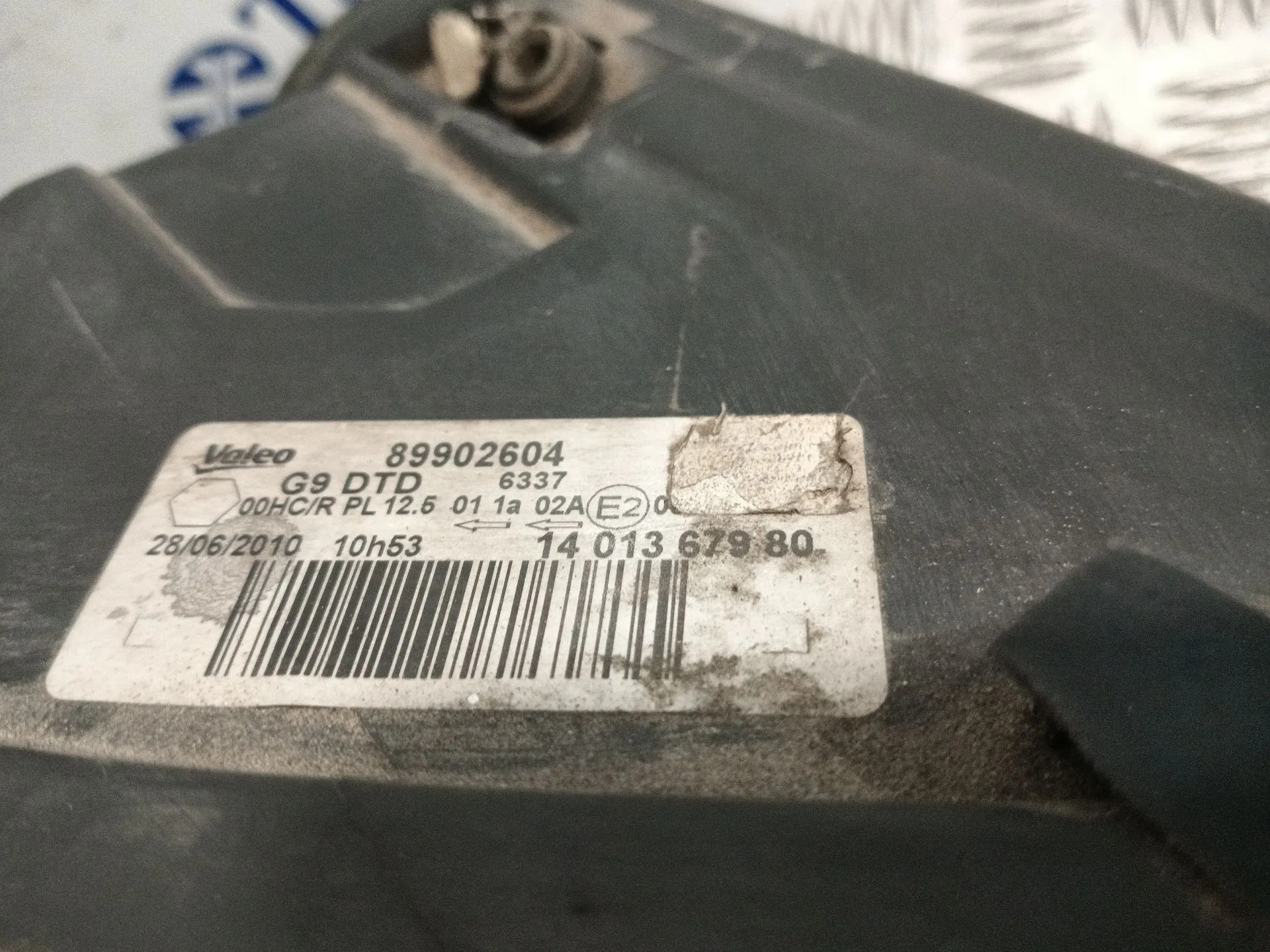 Faro Derecho para Fiat Scudo Furgoneta (270_, 272_)