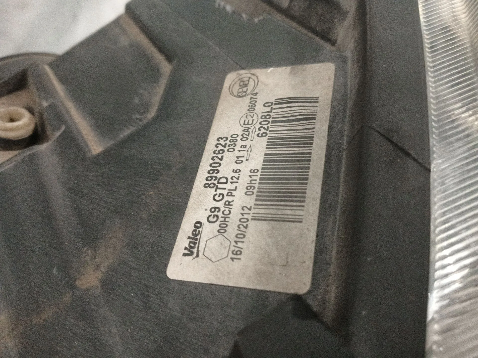 Faro Izquierdo para Fiat Scudo Furgoneta (270_, 272_)