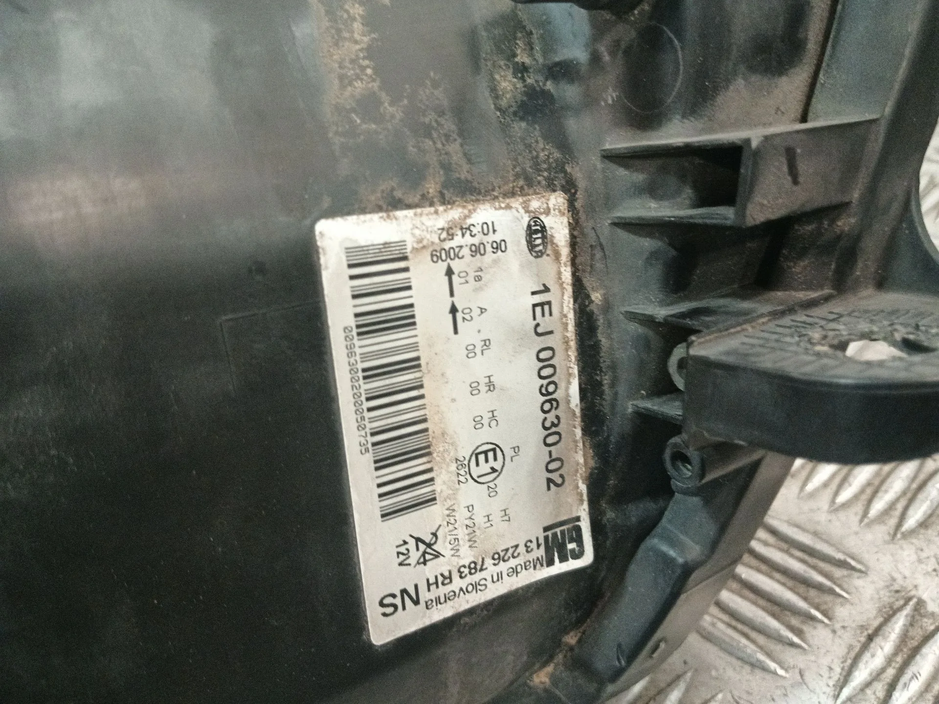 Faro Derecho para Opel Insignia A (G09)