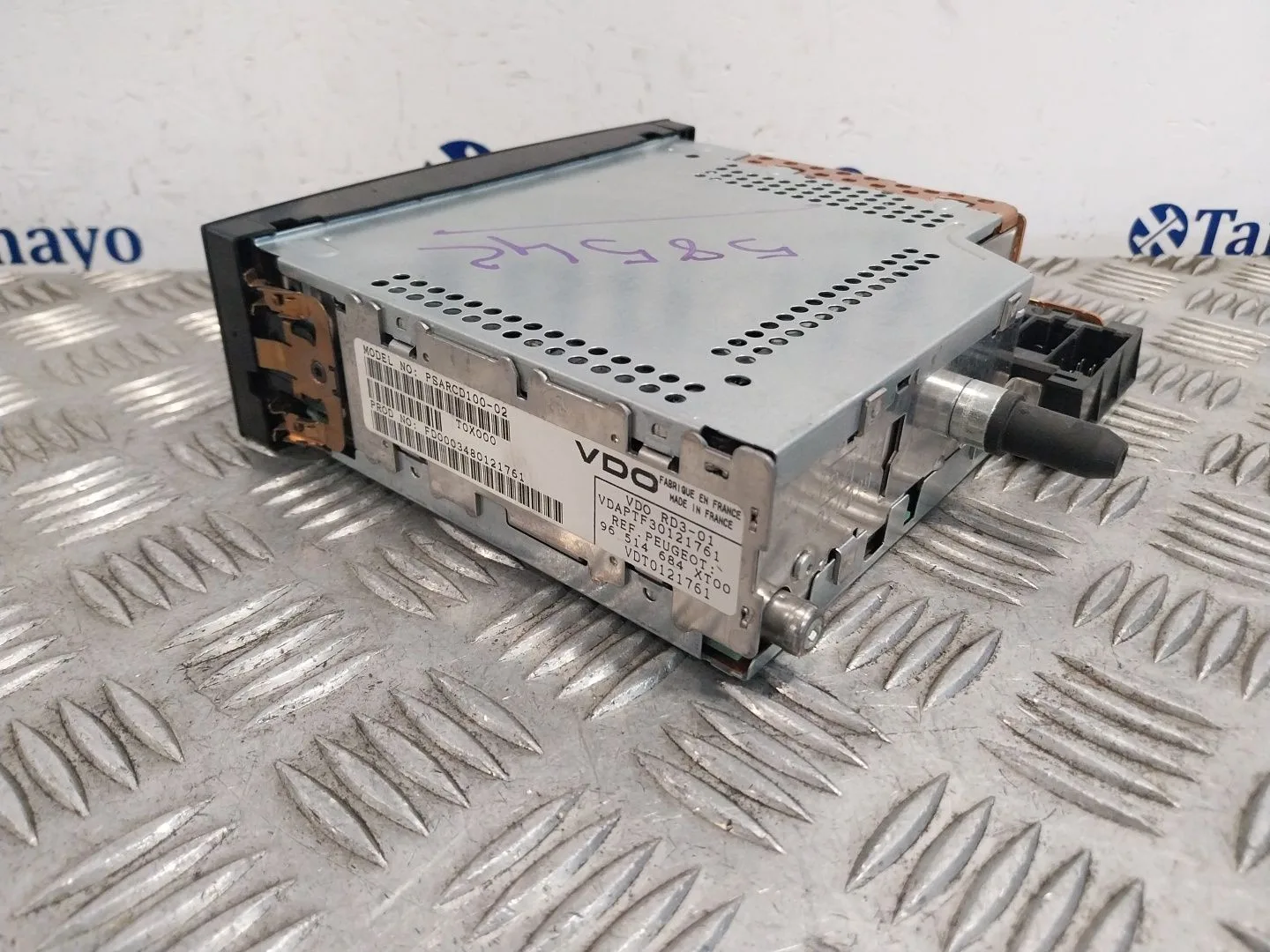 Sistema Audio / Radio Cd para Peugeot 307 Break / Sw (S1)