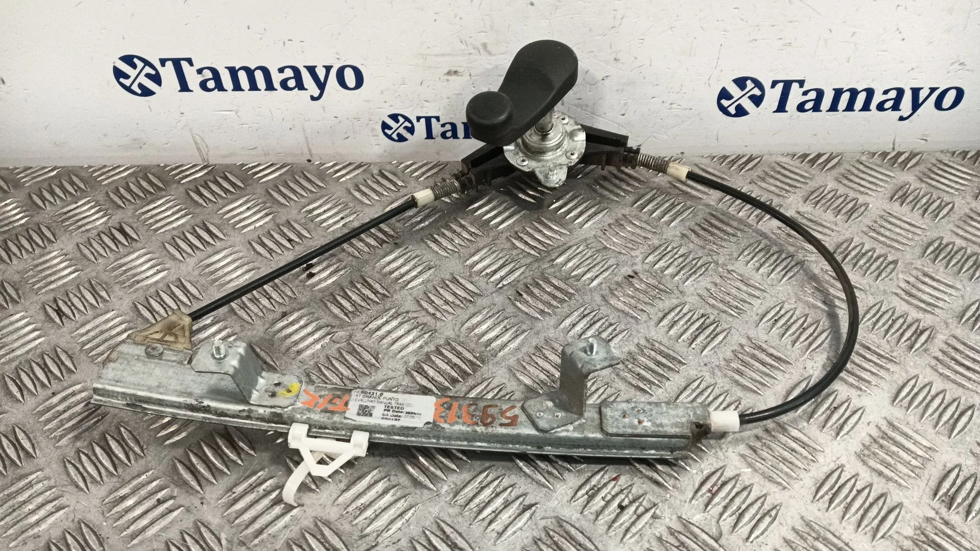 Elevalunas Trasero Izquierdo para Fiat Grande Punto (199_)