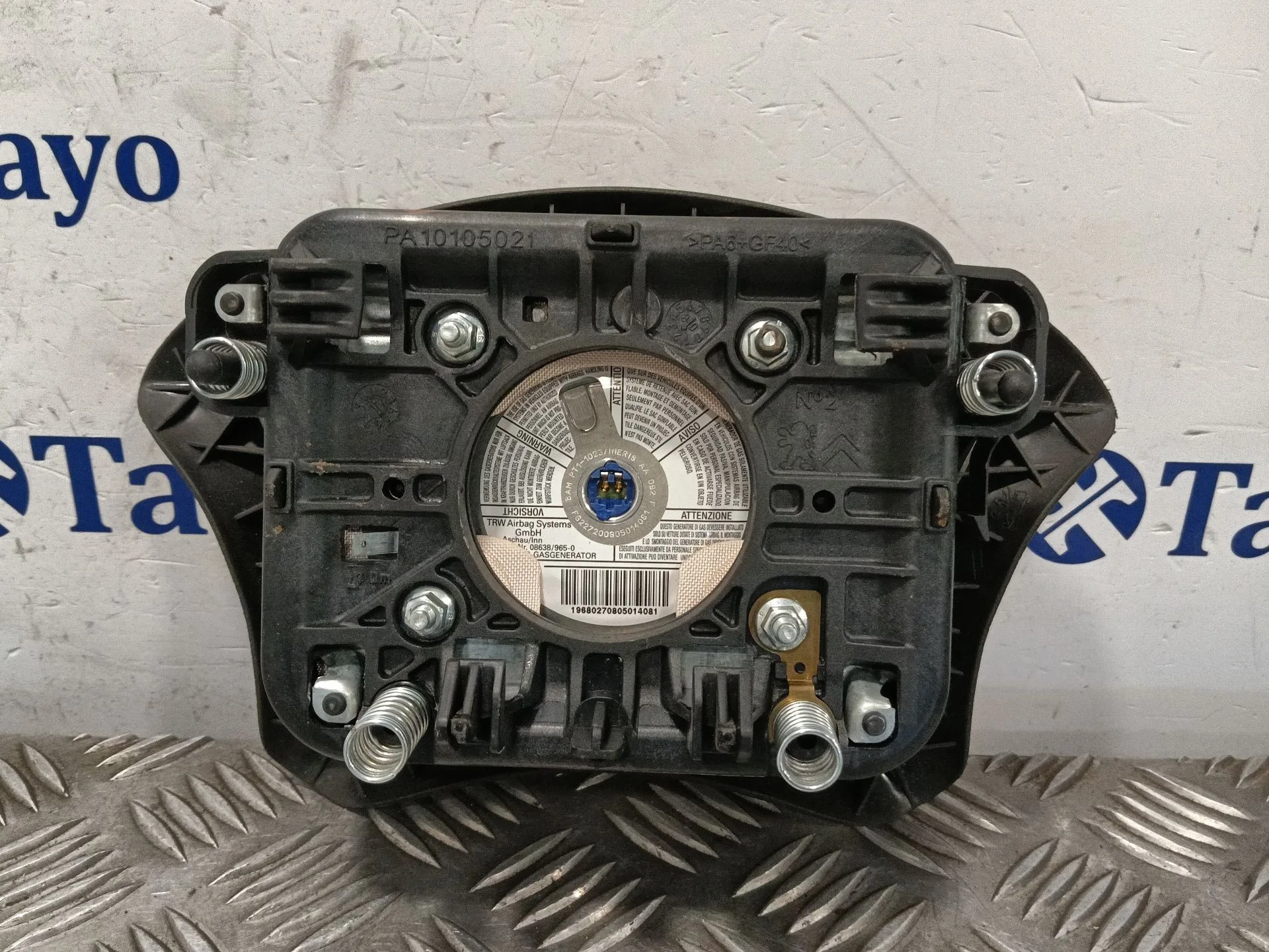 Airbag Delantero Izquierdo para Peugeot Partner Furgoneta/Monovolumen (5_, G_)