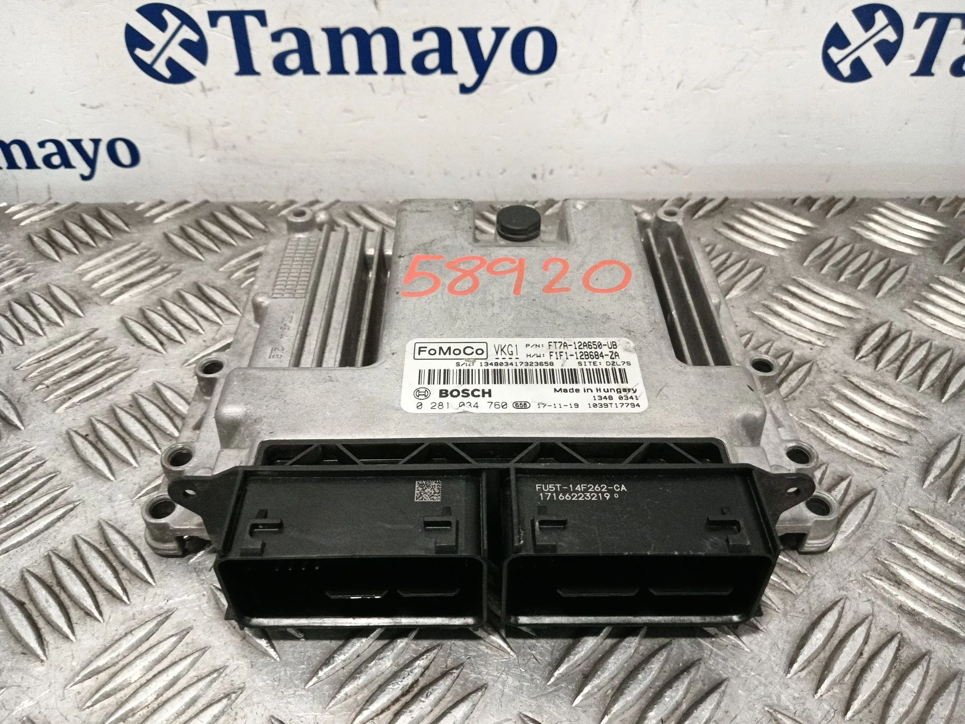 Centralita Motor Uce para Ford Transit Courier