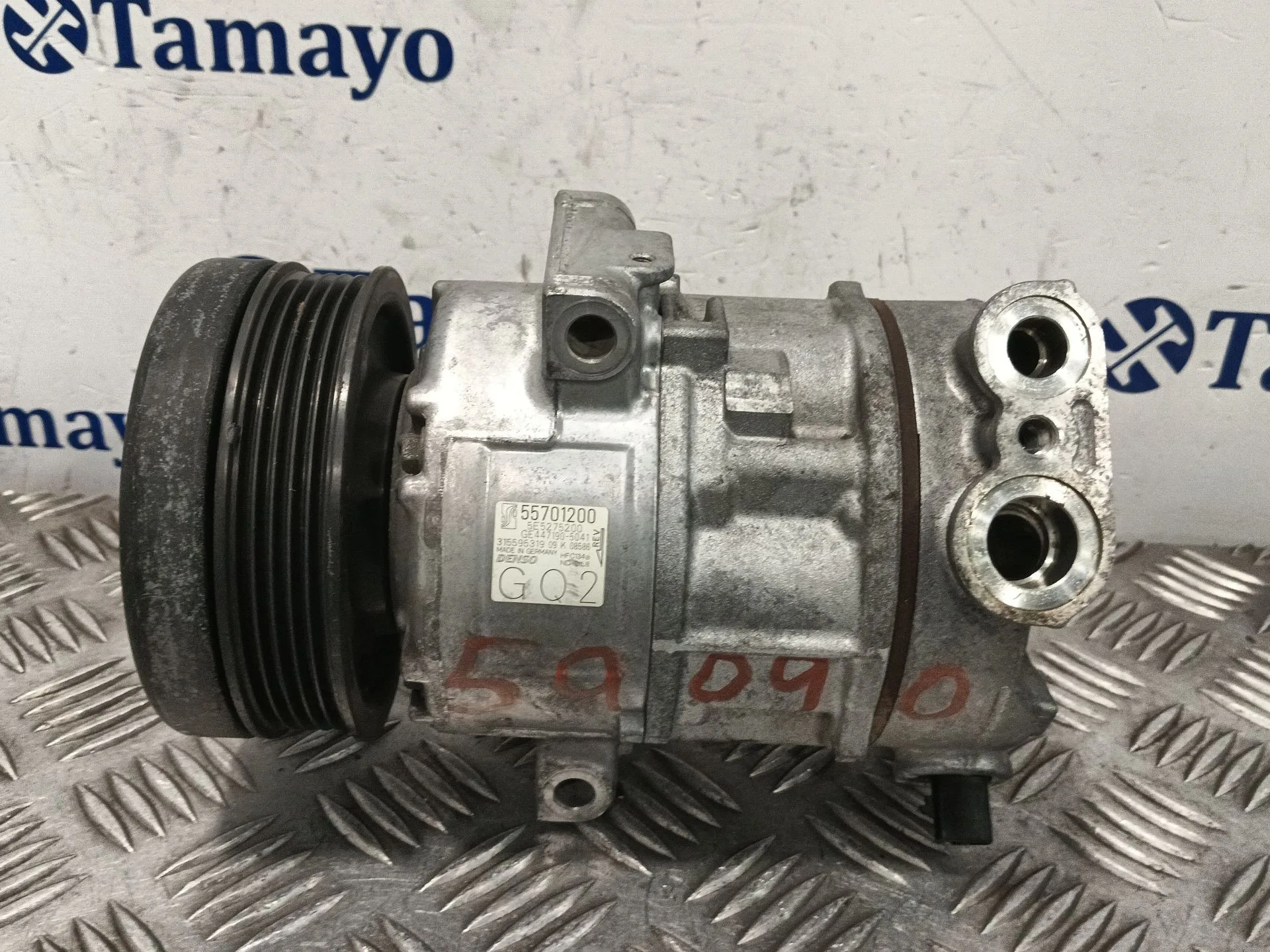Compresor Aire Acondicionado para Opel Corsa D (S07)