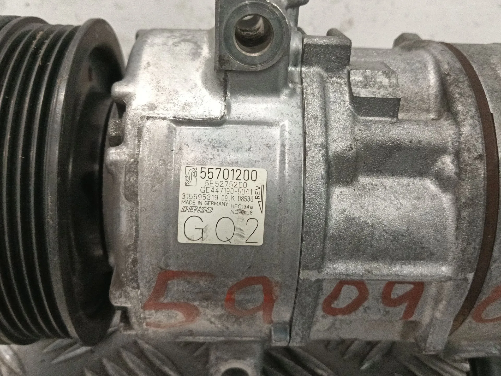 Compresor Aire Acondicionado para Opel Corsa D (S07)