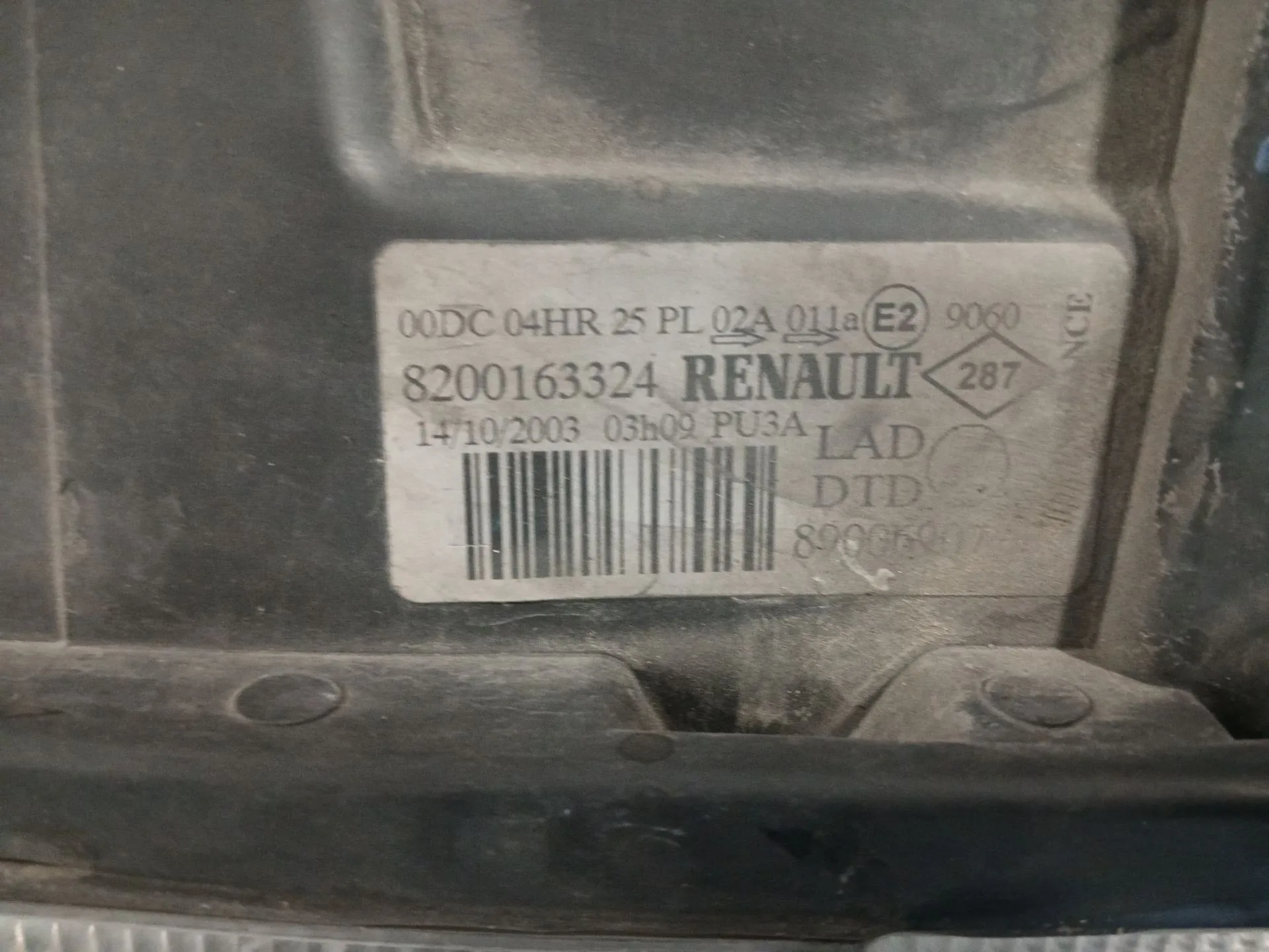 Faro Derecho para Renault Laguna Ii Grandtour (Kg0/1_)
