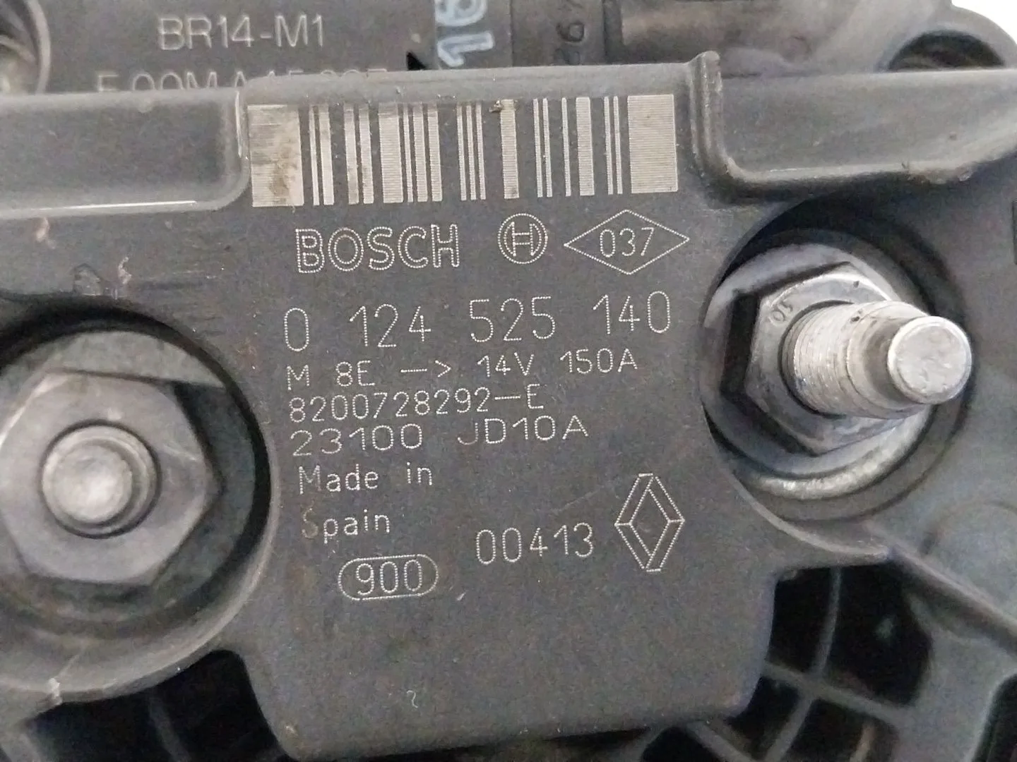 Alternador para Nissan Juke (F15)