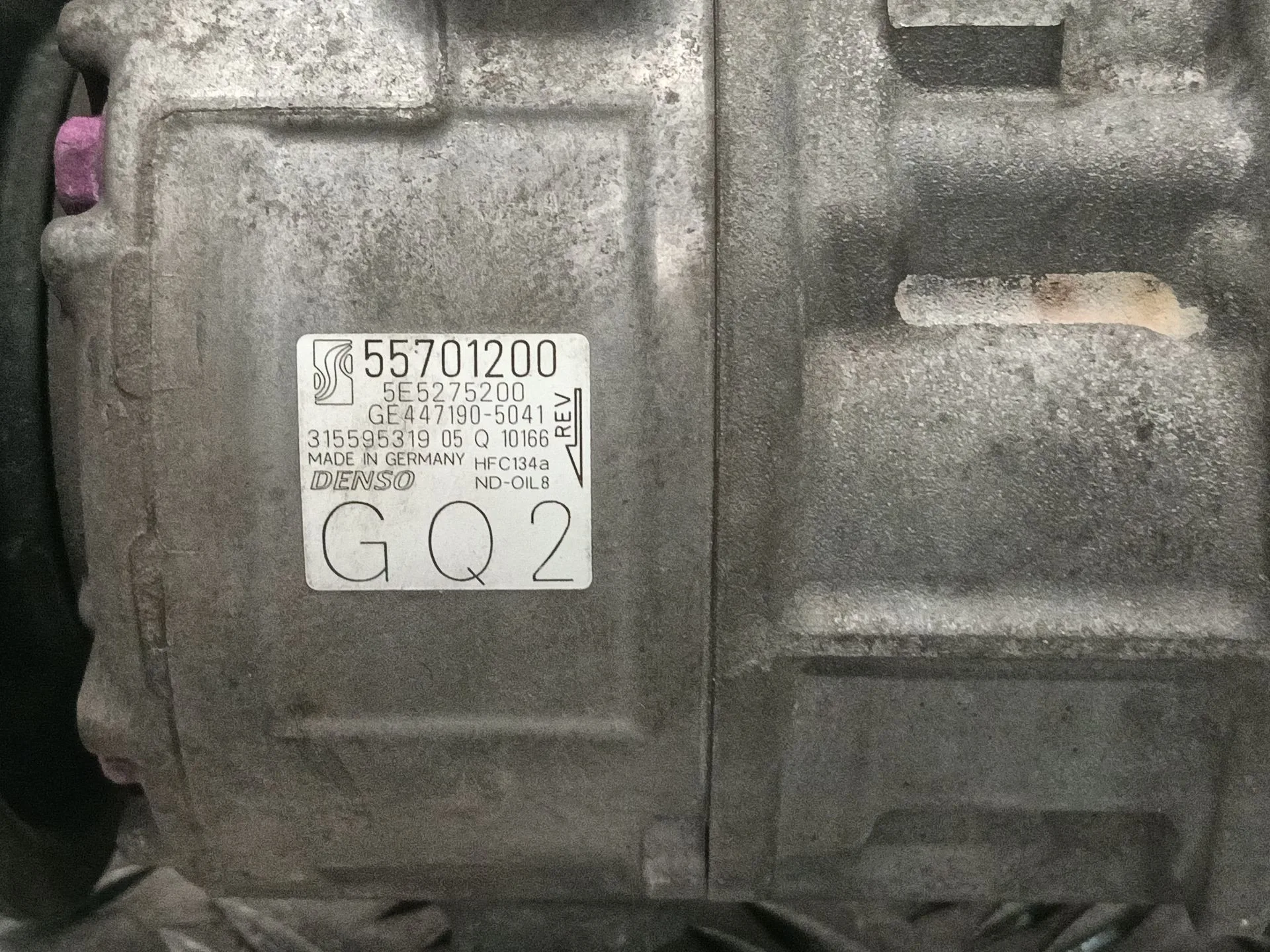 Compresor Aire Acondicionado para Opel Corsa D (S07)