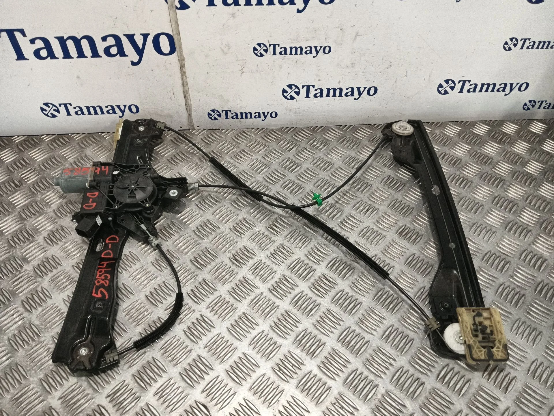 Elevalunas Delantero Derecho para Opel Adam