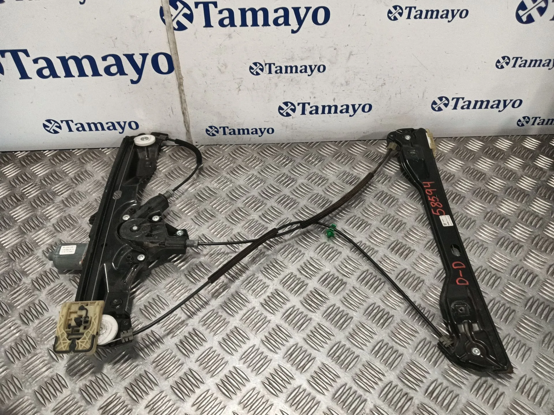 Elevalunas Delantero Derecho para Opel Adam