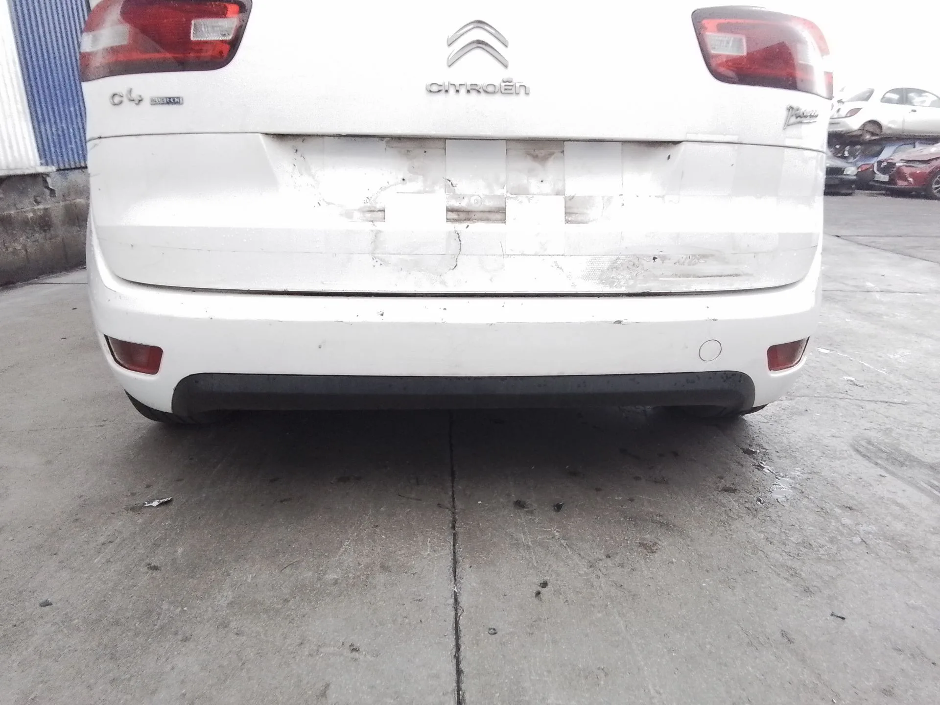 Paragolpes Trasero para Citroën C4 Picasso Ii