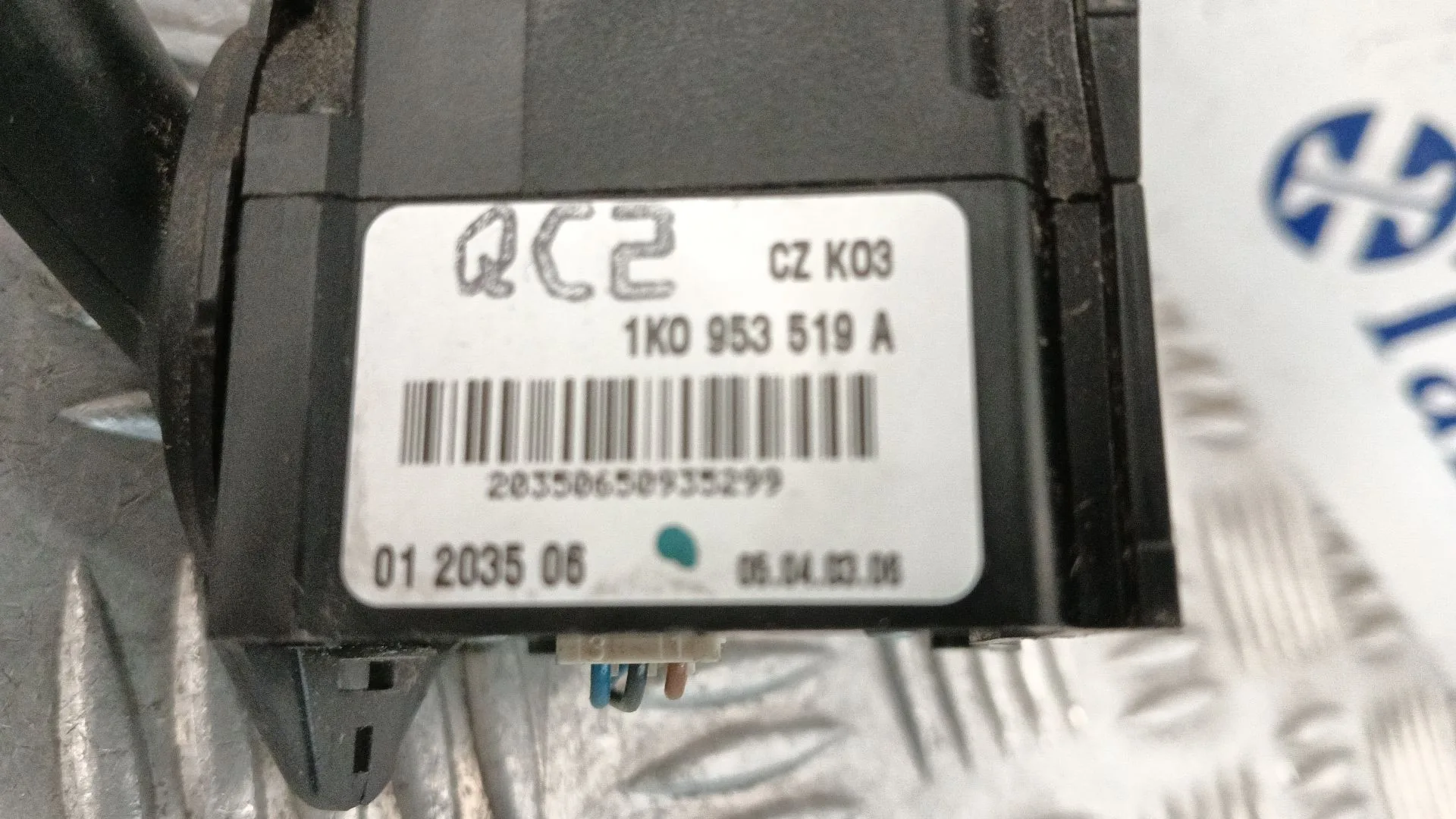 Mando Limpia para Volkswagen Golf V (1K1)