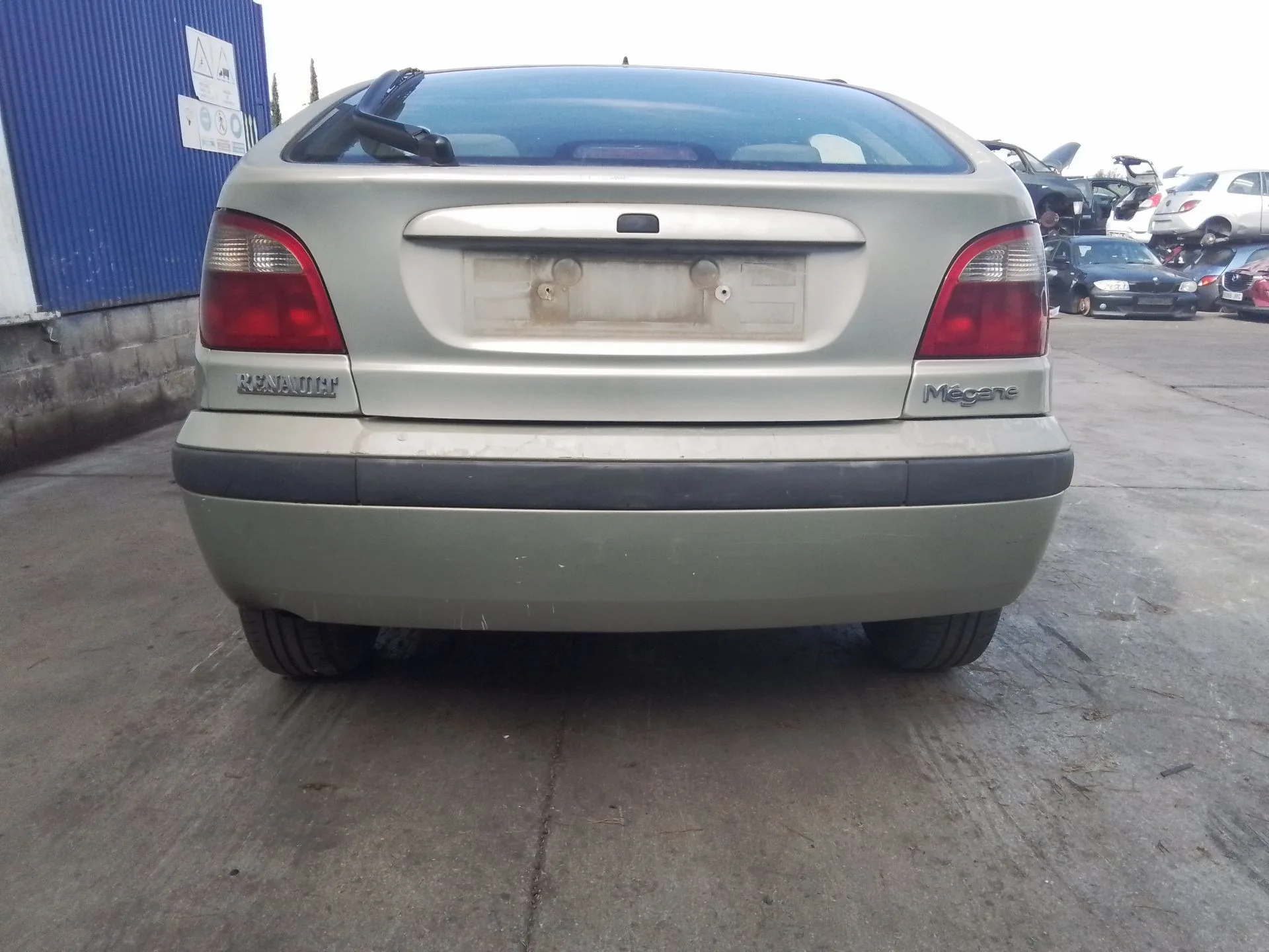 Paragolpes Trasero para Renault Megane I (Ba0/1_)