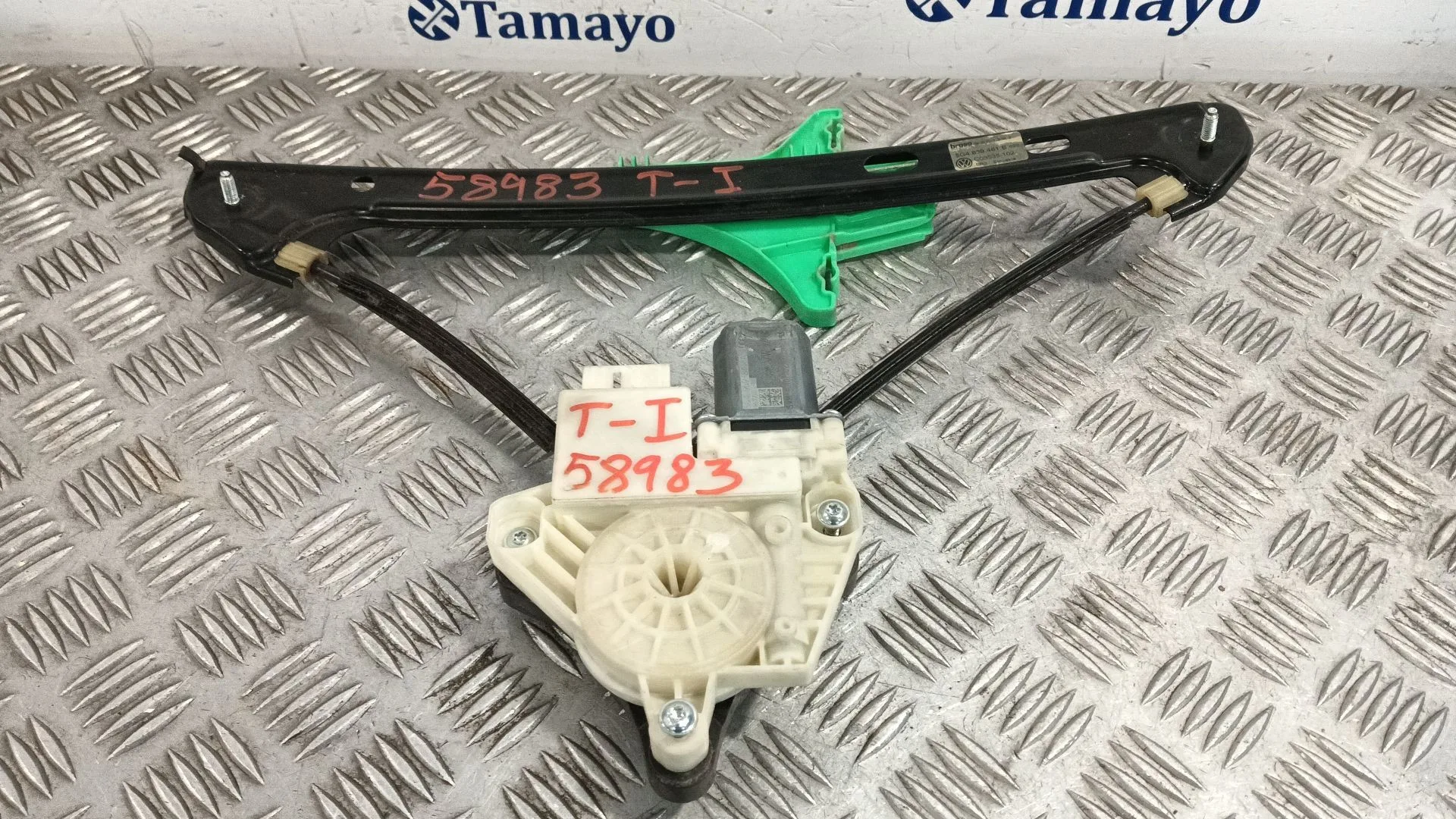 Elevalunas Trasero Izquierdo para Volkswagen Golf Vii Lim.