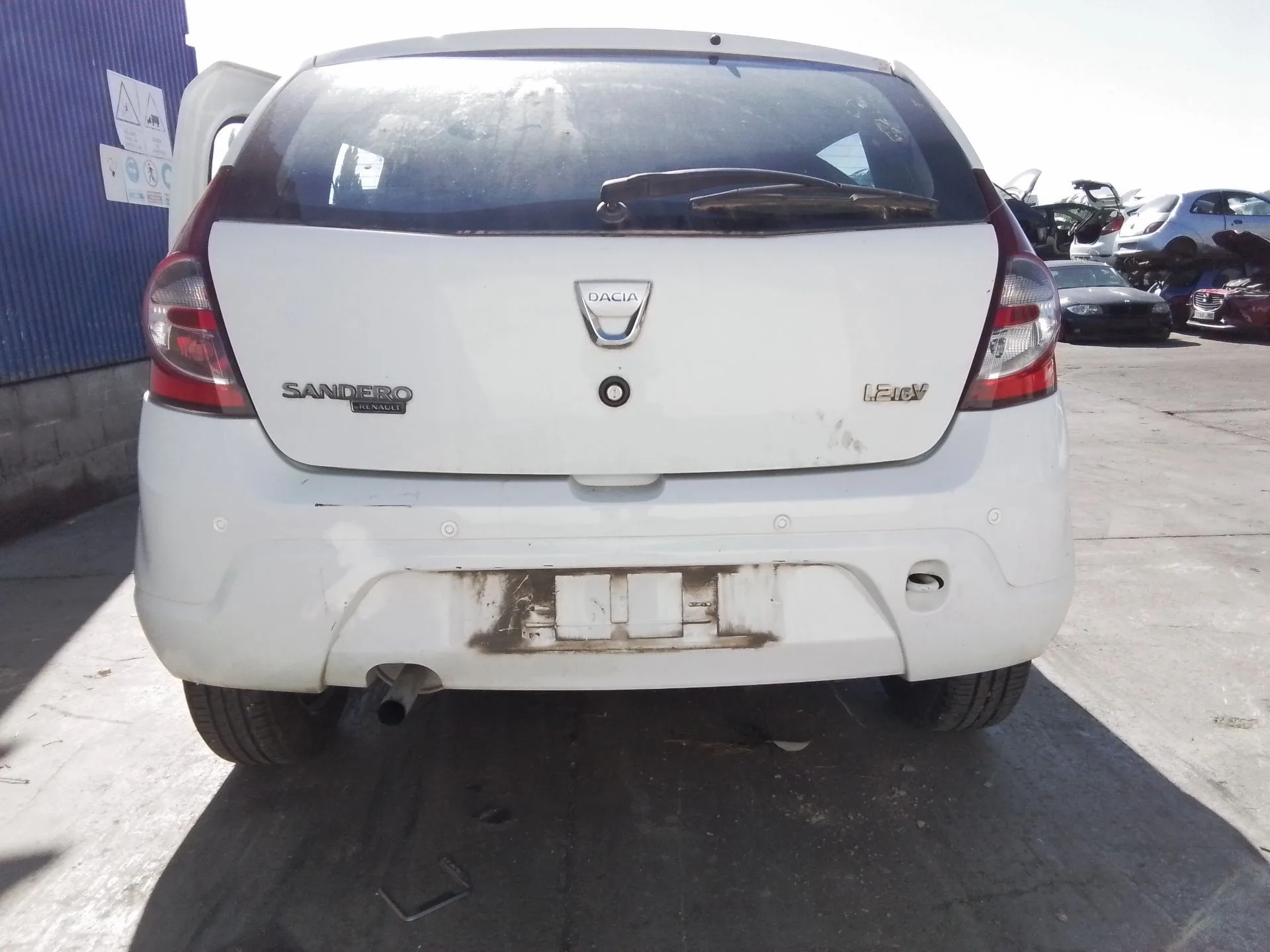 Paragolpes Trasero para Dacia Sandero (Bs_)