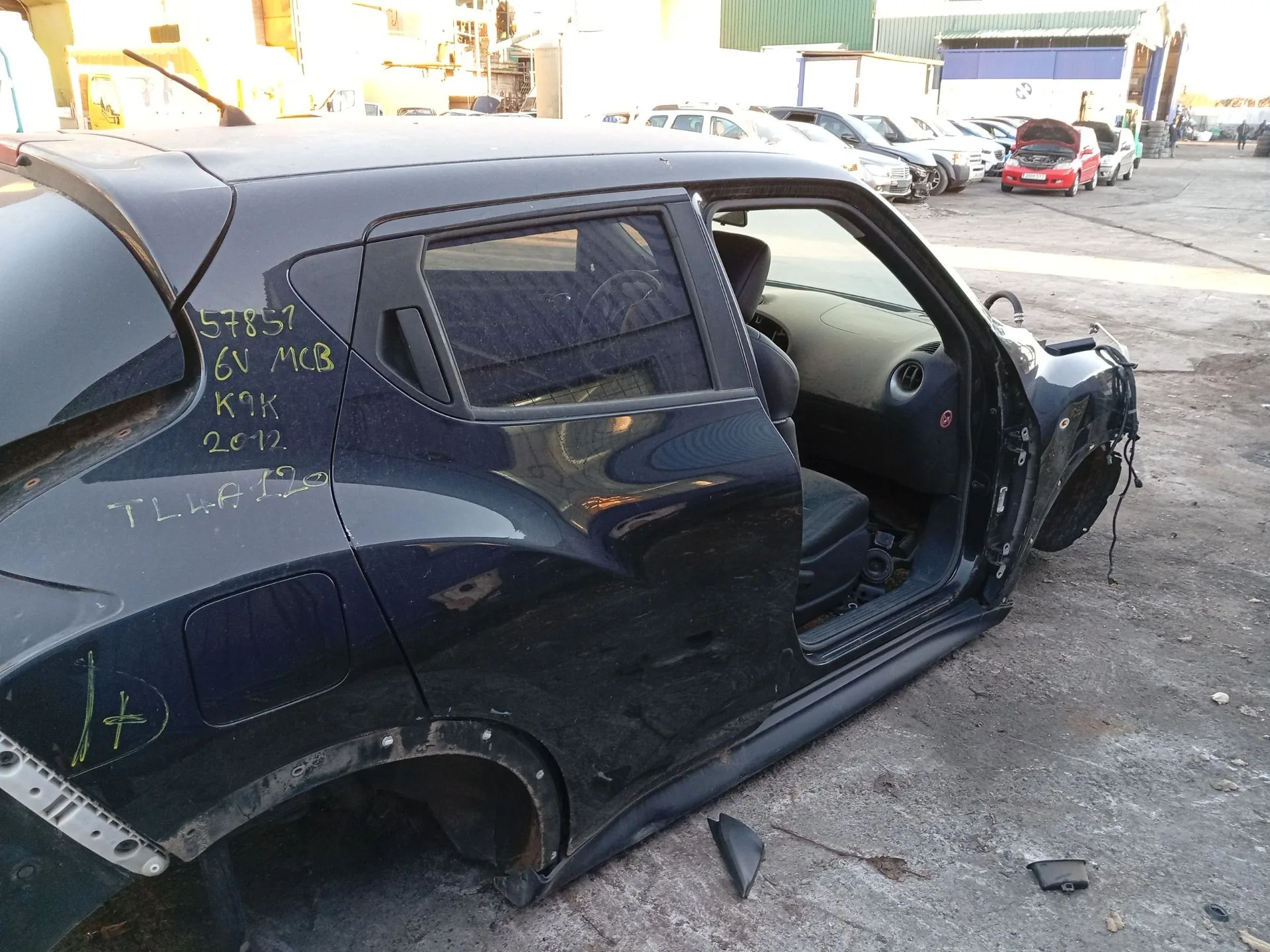 Puerta Trasera Derecha para Nissan Juke (F15)