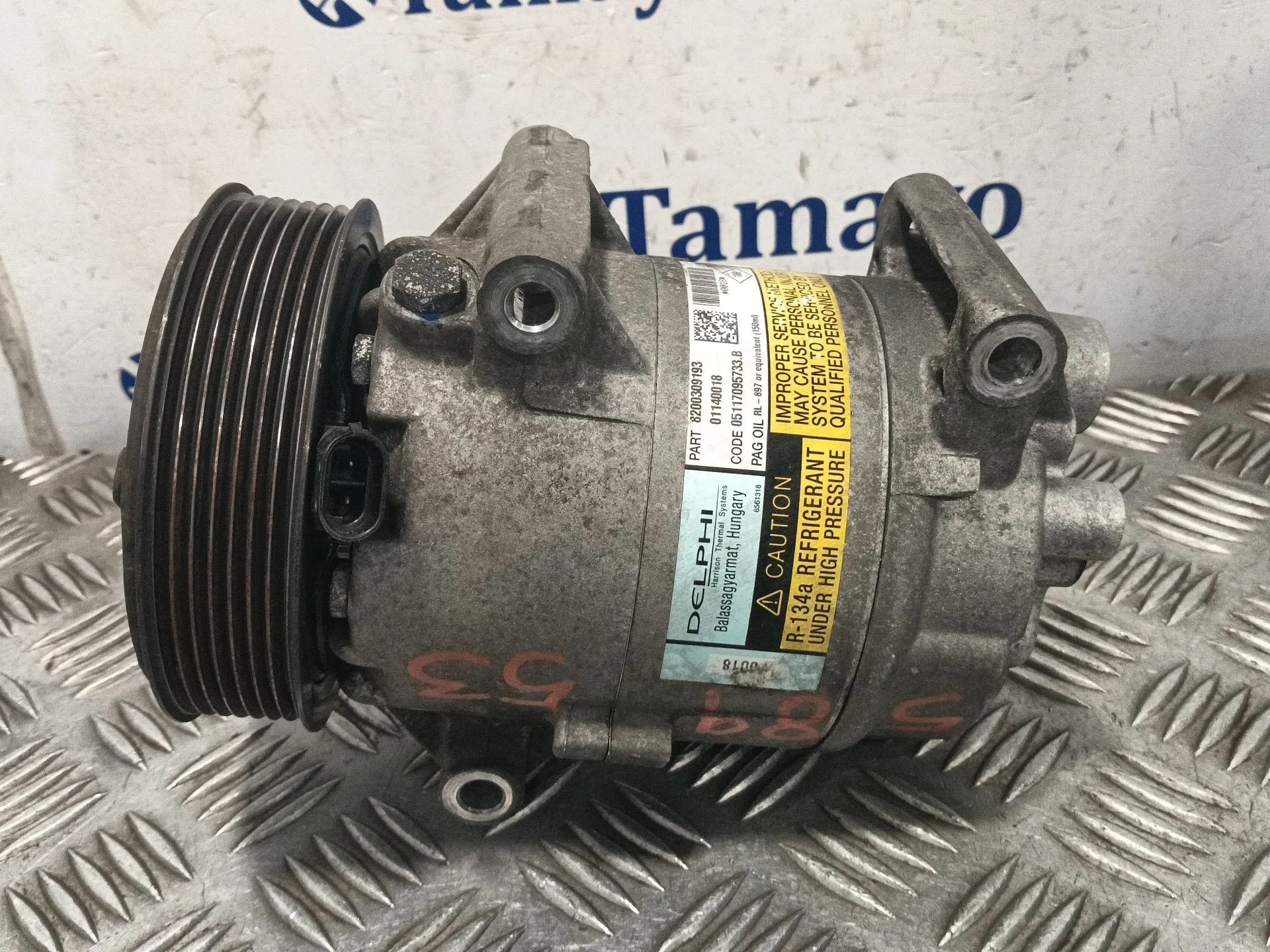 Compresor Aire Acondicionado para Renault Scenic Ii
