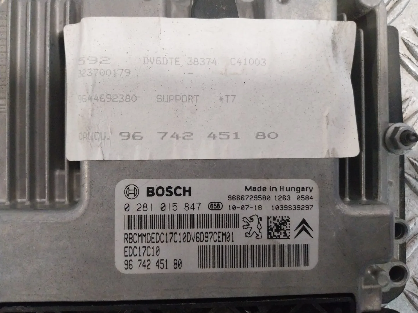 Centralita Motor Uce para Peugeot 308 I (4A_, 4C_)