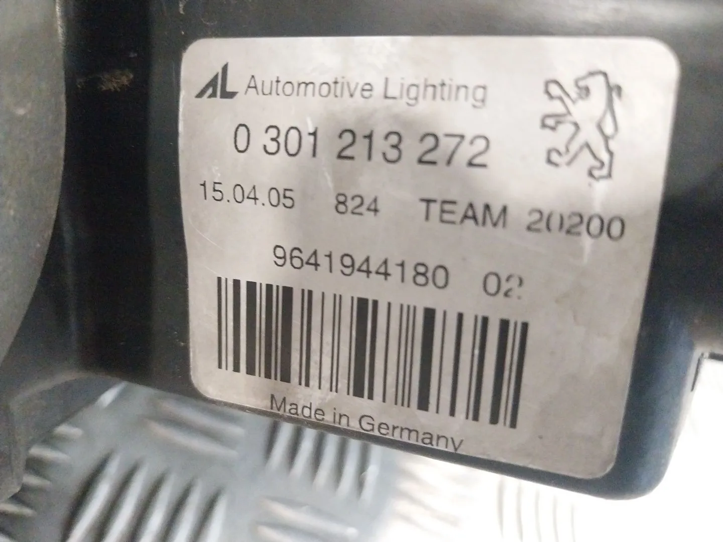 Piloto Delantero Derecho para Peugeot 407 Sw