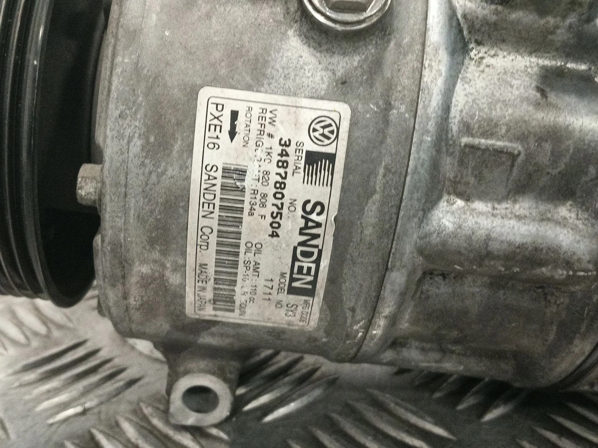 Compresor Aire Acondicionado para Volkswagen Eos (1F7, 1F8)