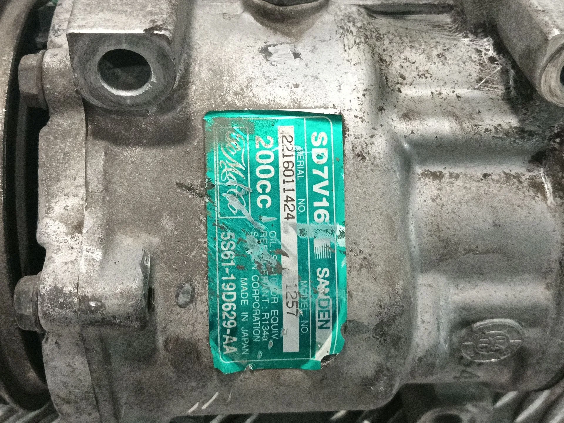 Compresor Aire Acondicionado para Ford Fiesta V (Jh_, Jd_)