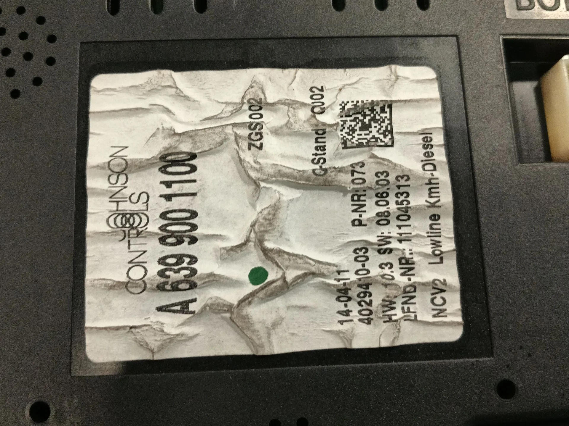 Cuadro Instrumentos para Mercedes-Benz Vito Kasten (639)