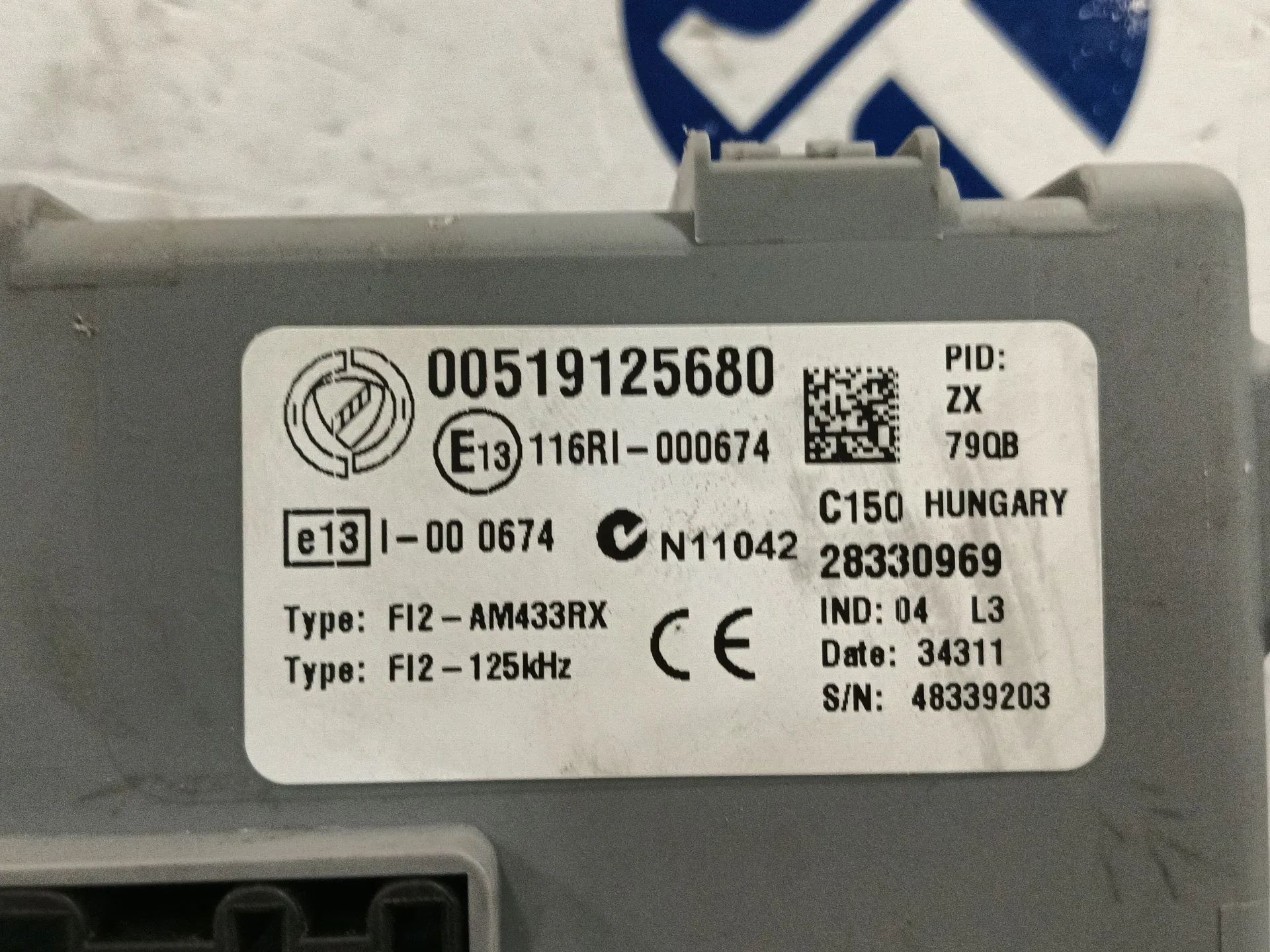 Caja Reles / Fusibles para Fiat 500 (312_)