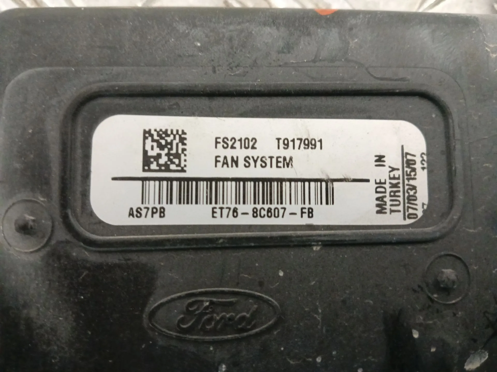 Electroventilador para Ford Tourneo Courier (C4A)
