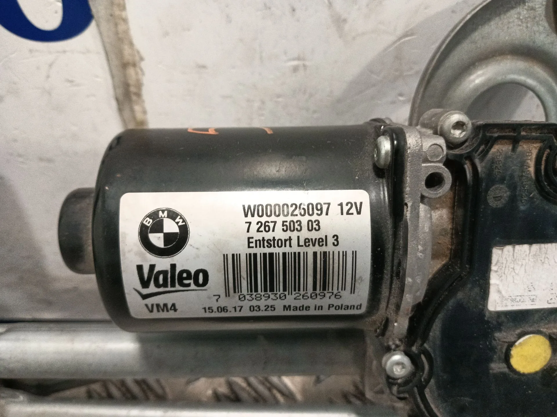 Motor Limpia Delantero para Bmw 1 (F21)