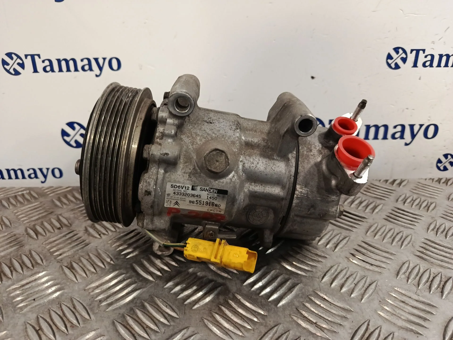 Compresor Aire Acondicionado para Peugeot 207 Sw (Wk_)