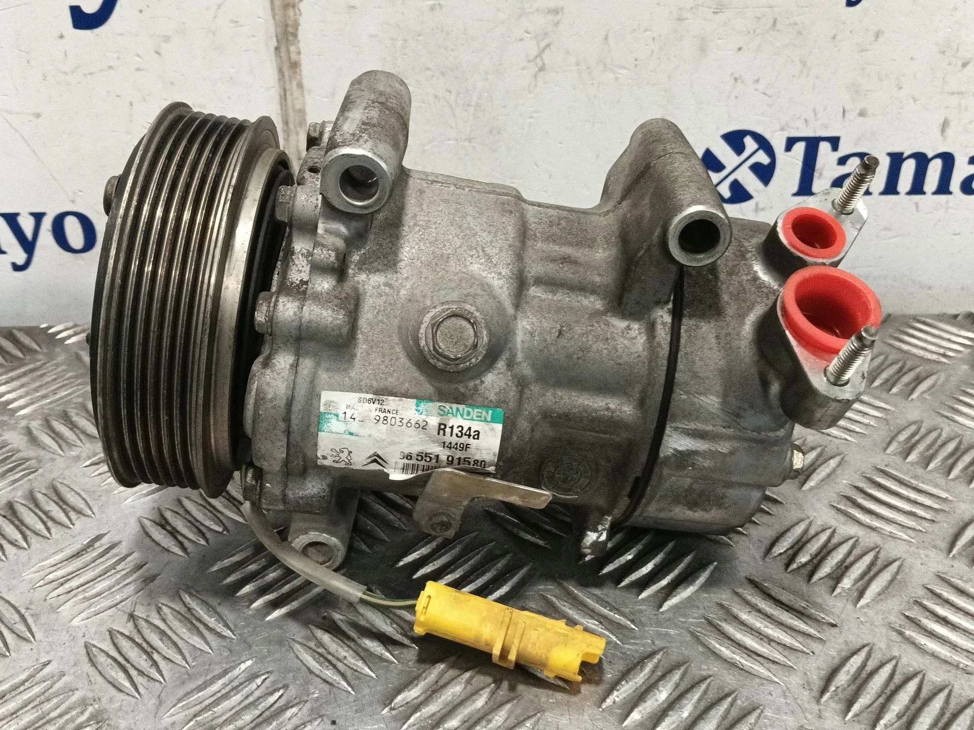Compresor Aire Acondicionado para Peugeot 206 Cc