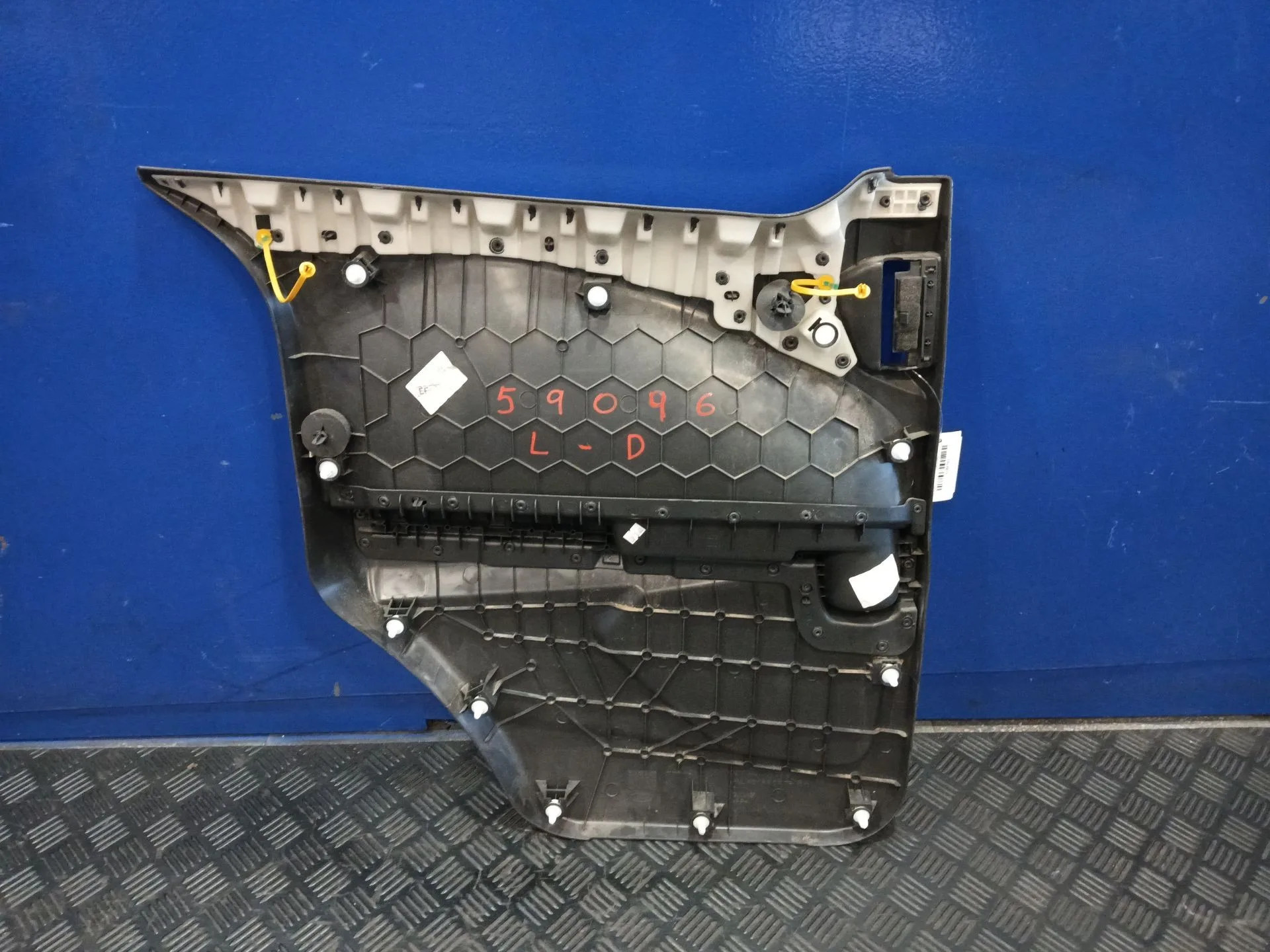 Guarnecido Puerta Trasera Derecha para Ford Tourneo Courier (C4A)